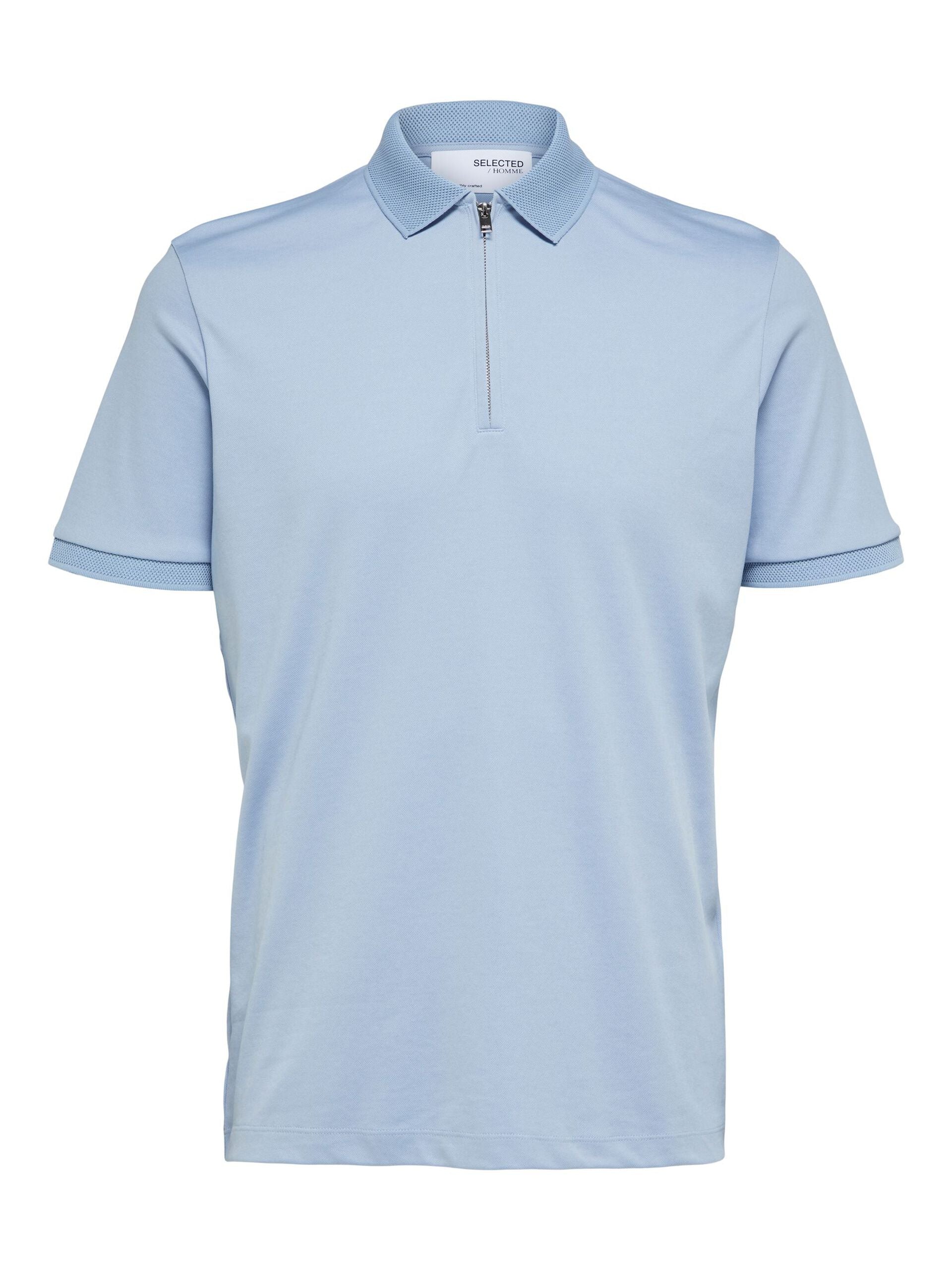 selected-homme-fave-zip-polo-vaaleansininen-3