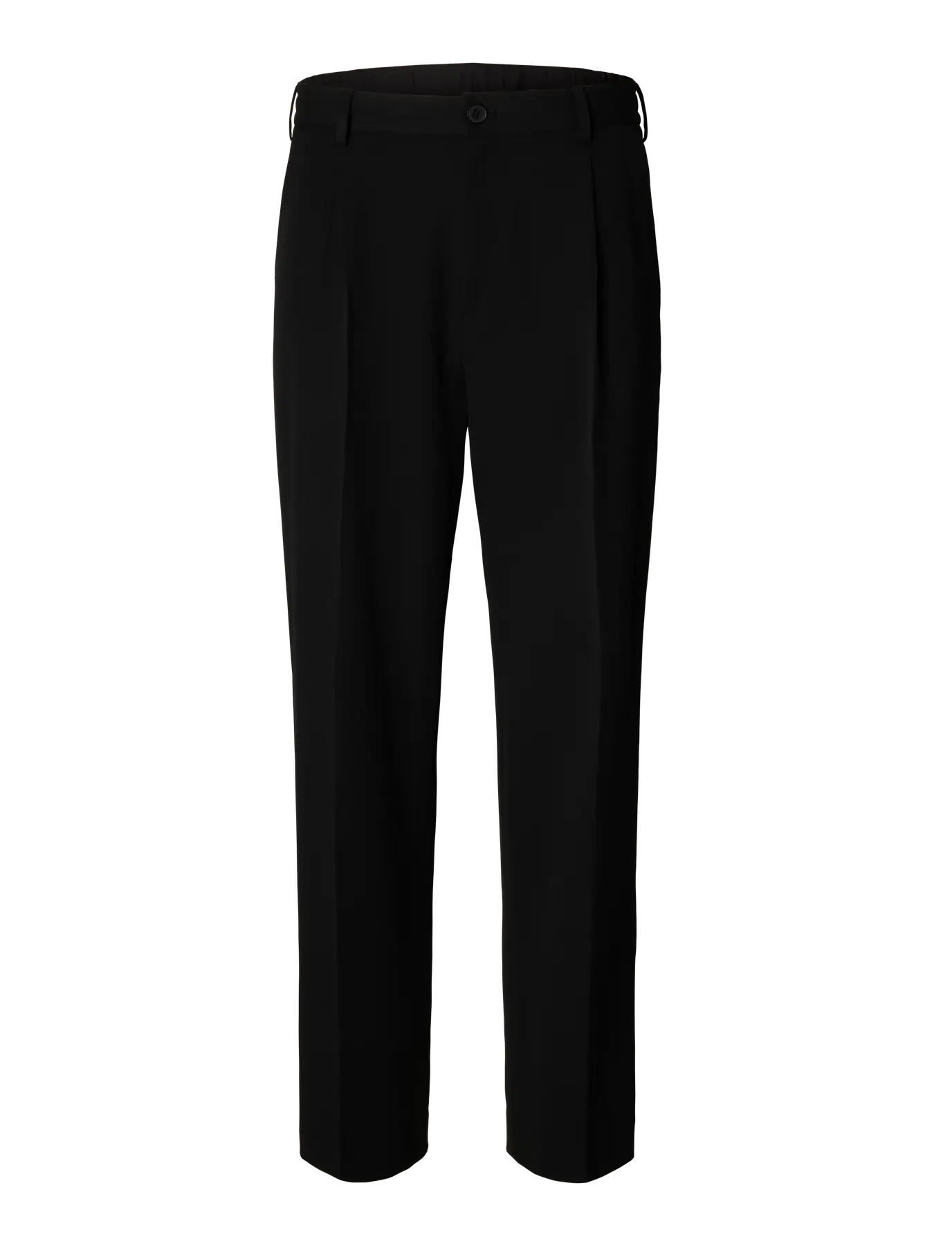 selected-miesten-housut-slh-loose-finn-flex-pants-black-3
