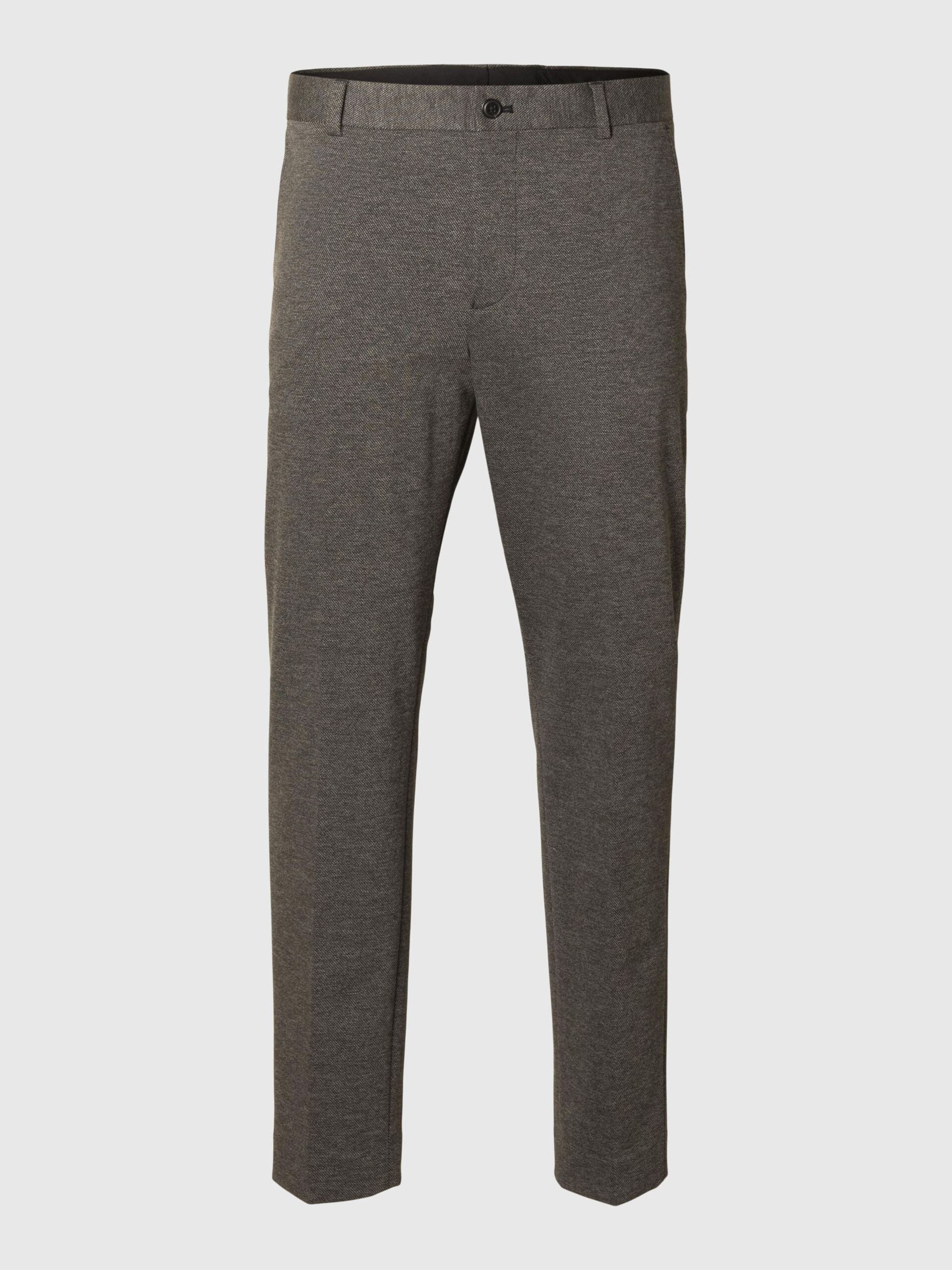 selected-miesten-housut-slim-aitor-trouser-nos-ruskea-kuosi-5