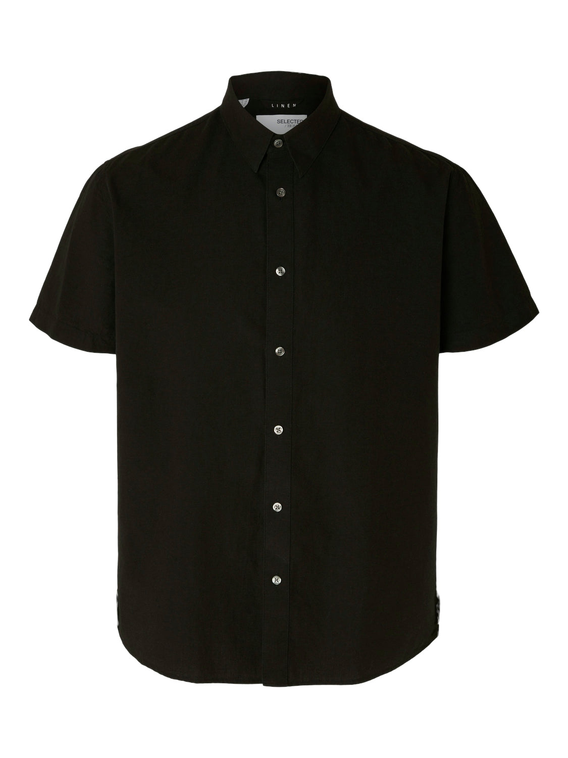 selected-miesten-kauluspaita-new-linen-shirt-musta-2