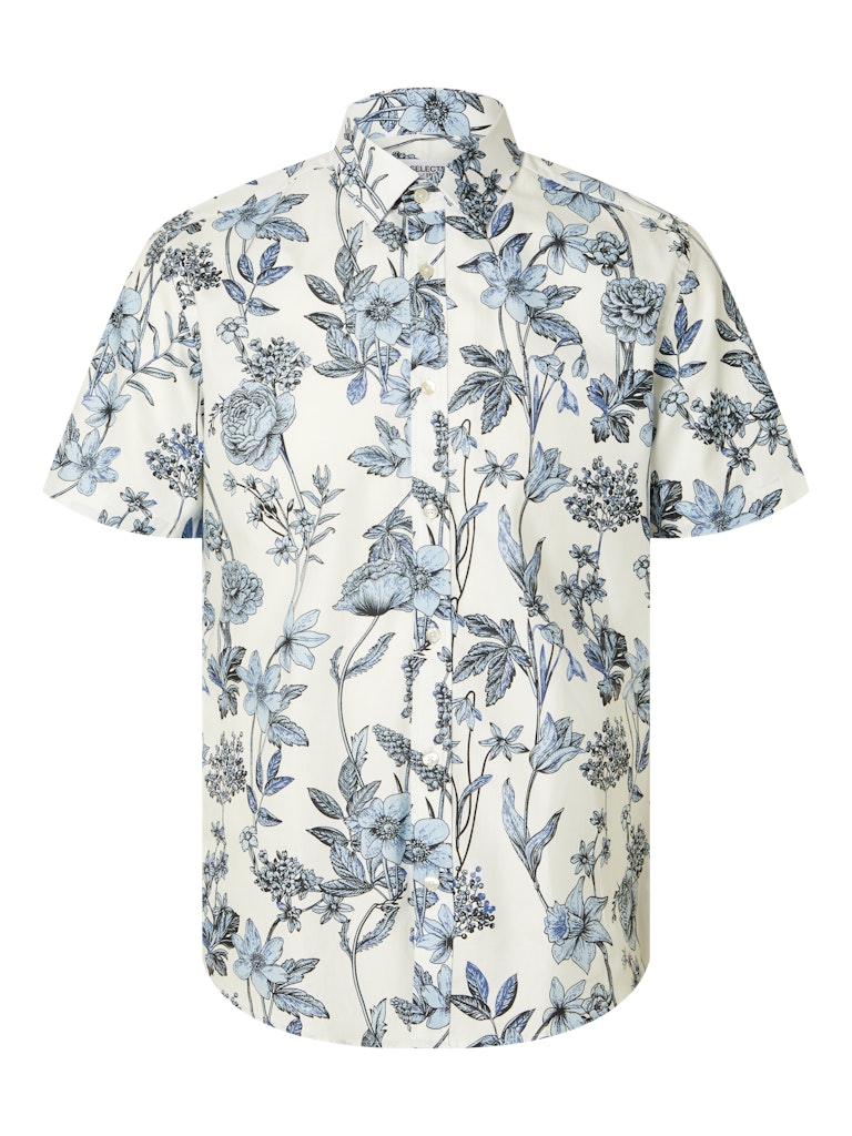 selected-miesten-lyhythihainen-kauluspaita-reg-ethan-aop-ss-shirt-sininen-kuosi-1