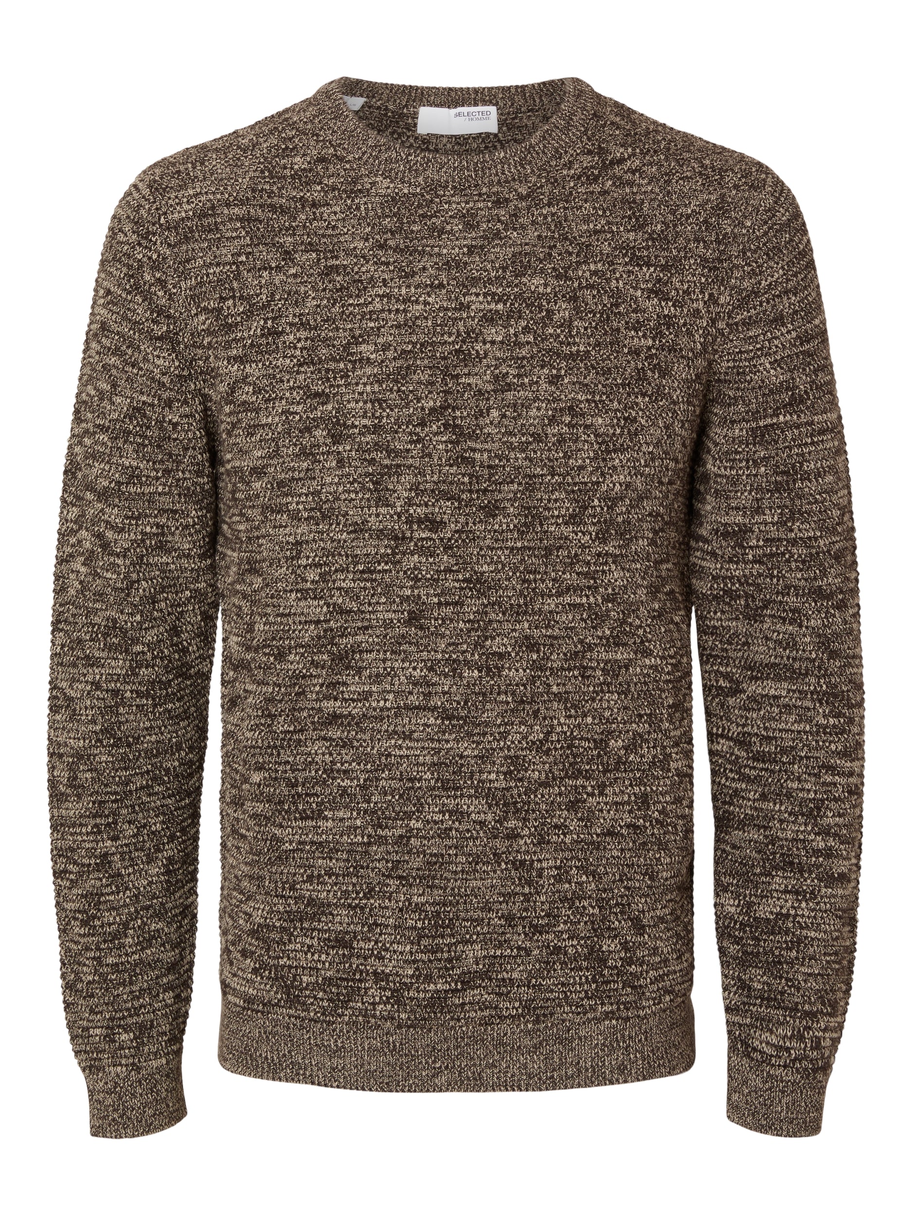 selected-miesten-neule-vince-bubble-crew-ruskea-kuosi-1