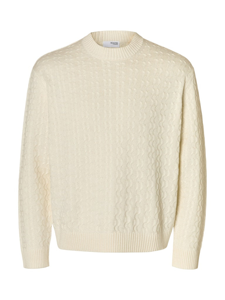 selected-miesten-neulepusero-k-philip-ls-knit-relaxed-crew-neck-egret-3