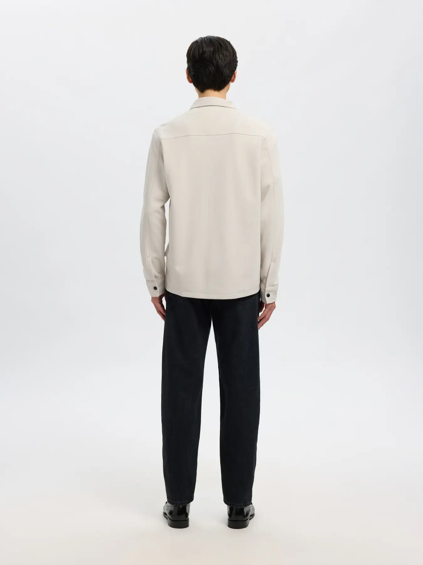selected-miesten-paitatakki-jackie-sweat-jacket-oatmeal-2