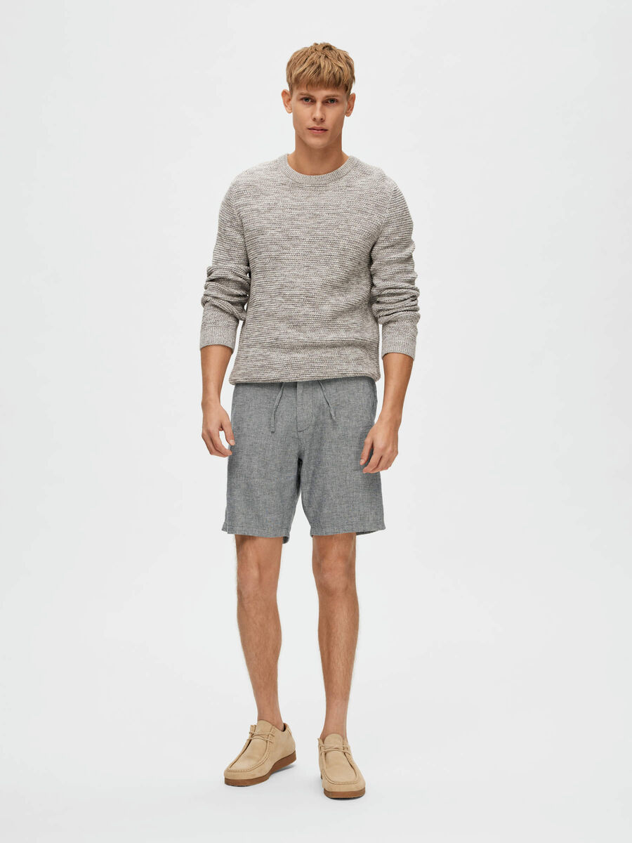 selected-miesten-shortsit-comfort-brody-linen-shorts-sininen-kuosi-3