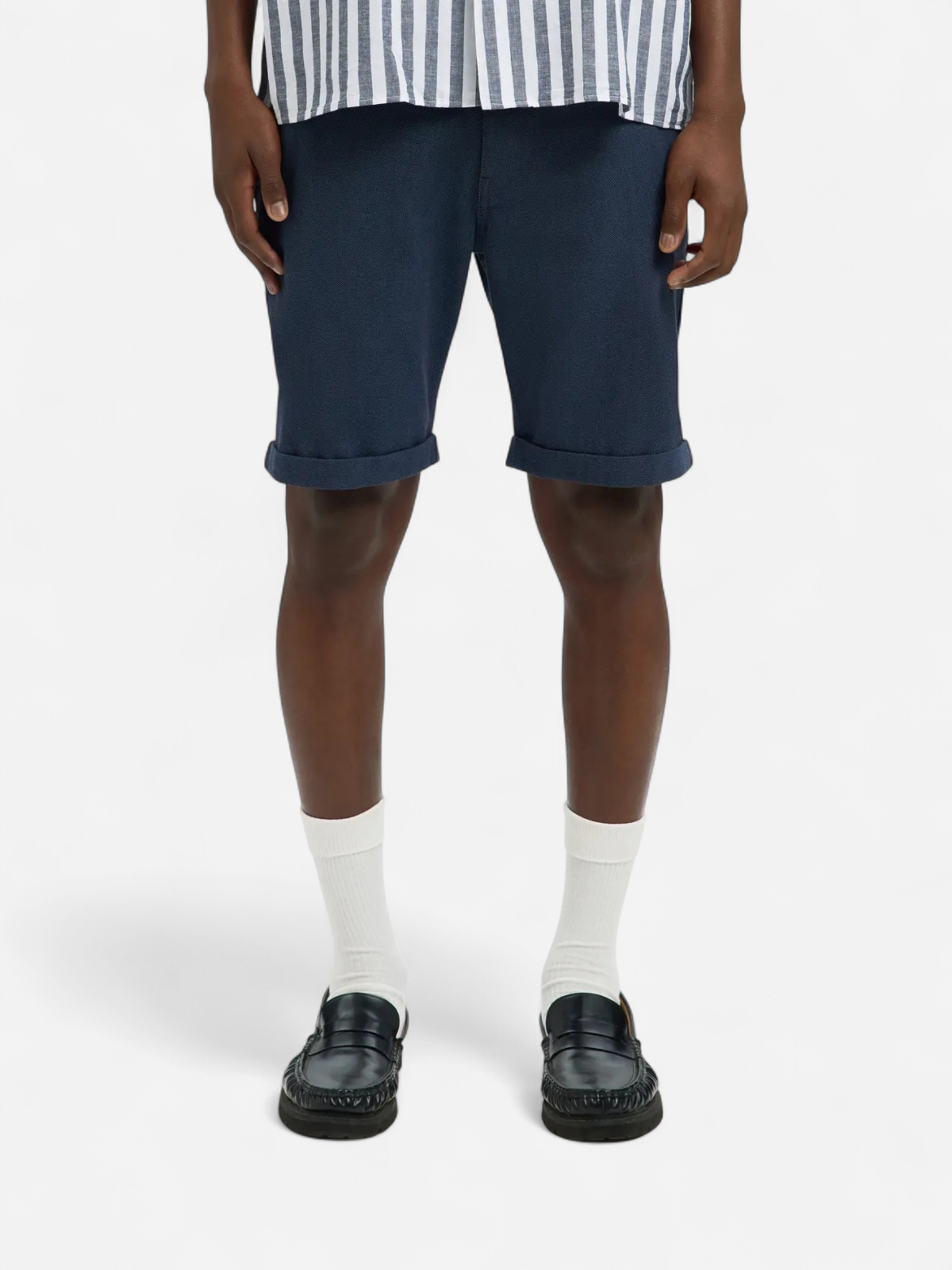 Selected Miesten Shortsit, SLIM LUTON FLEX SHORTS Dark Sapphire W. Bering S - Kekäle.fi