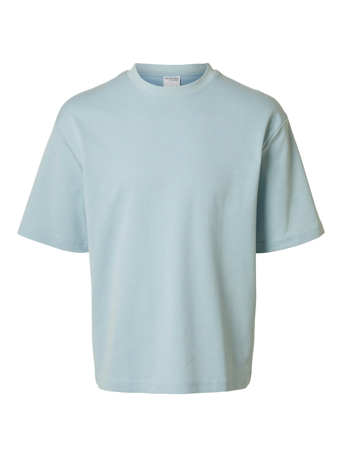 selected-miesten-t-paita-loose-oscar-ss-o-neck-vaaleansininen-1