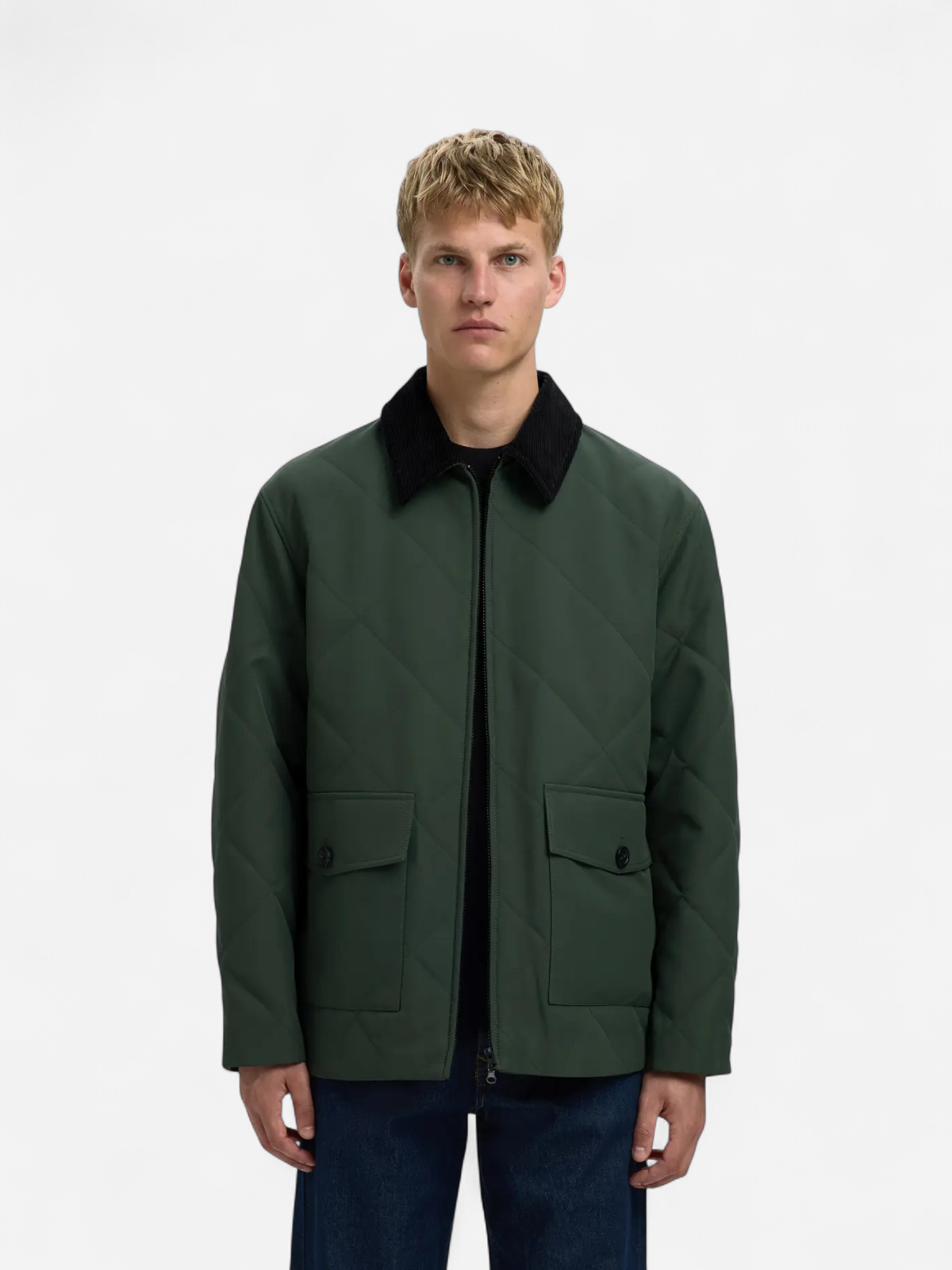 Selected miesten tikkitakki, CARLOS QUILTED JKT Kalamata - Kekäle.fi