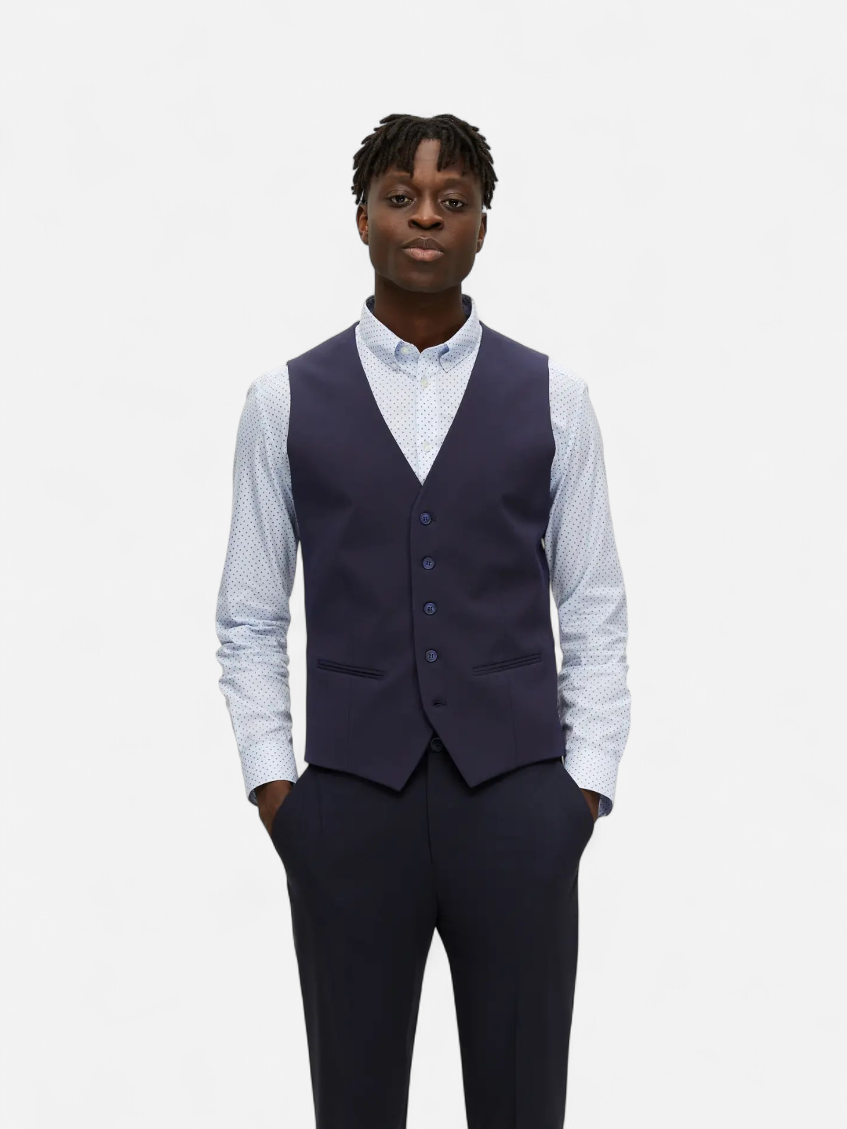 Selected Pukuliivi, LIAM VEST FLEX Navy Blazer - Kekäle.fi