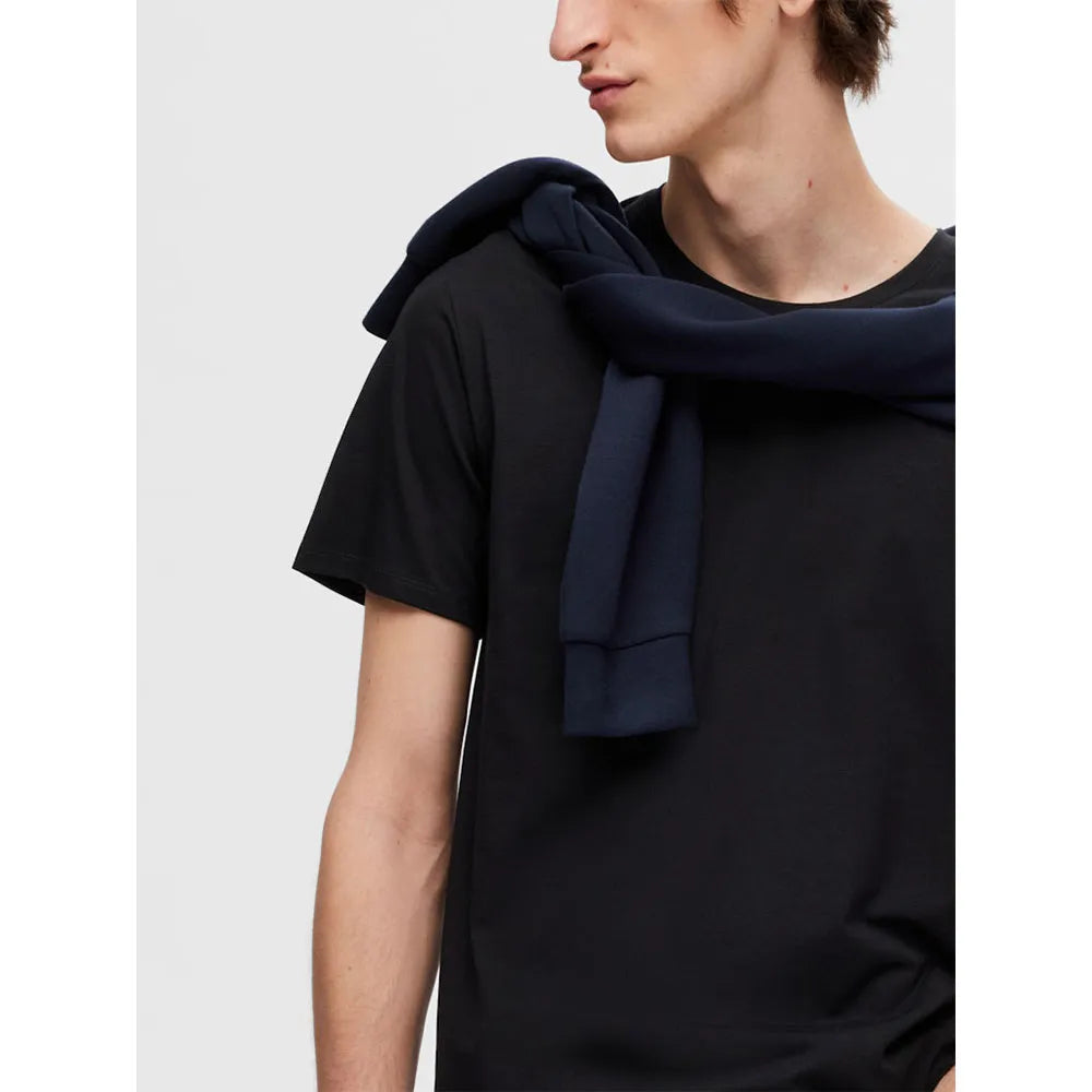 Selected miesten t-paita, ROLAND SS O-NECK Black