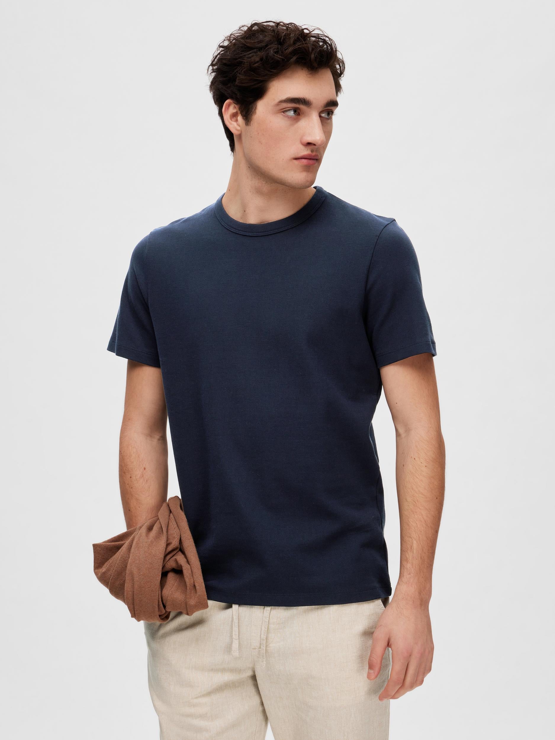 selected-t-paita-joseph-pique-ss-o-neck-tummansininen-5