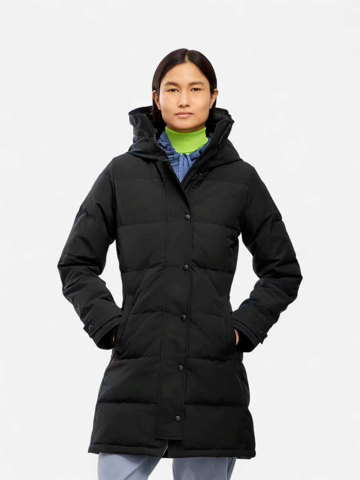 Canada Goose naisten takki Shelburne Parka-CR Black Label, musta - Kekäle.fi