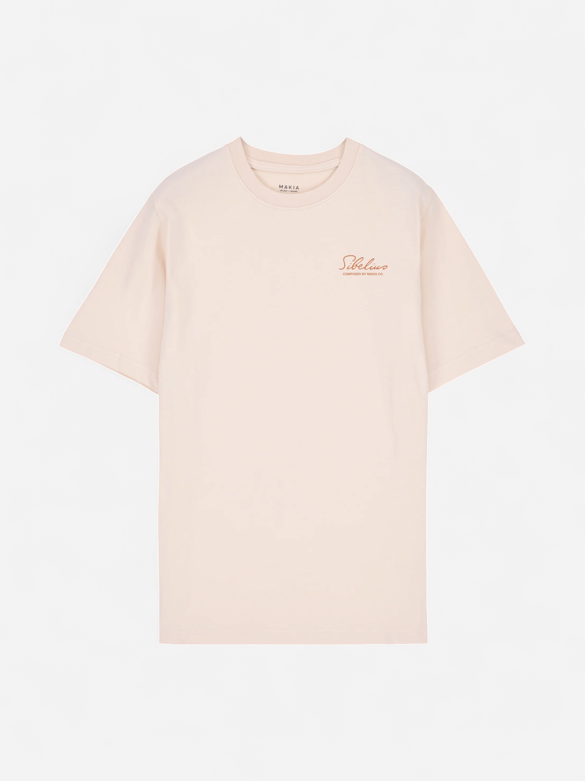 SIBELIUS GREATEST ENEMY T-SHIRT LUONNONVALKOINEN - Kekäle.fi