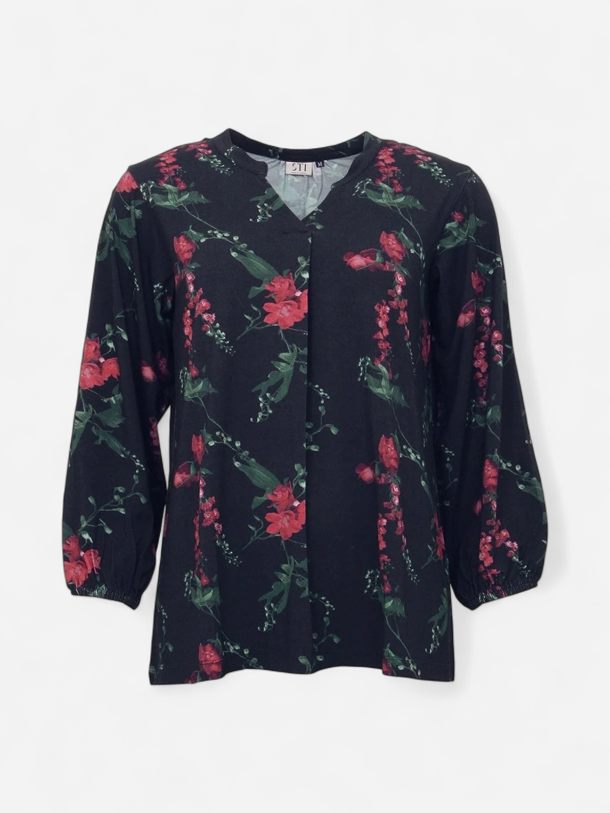 S.T.I Sida Tricot pusero, musta kuosi - Kekäle.fi