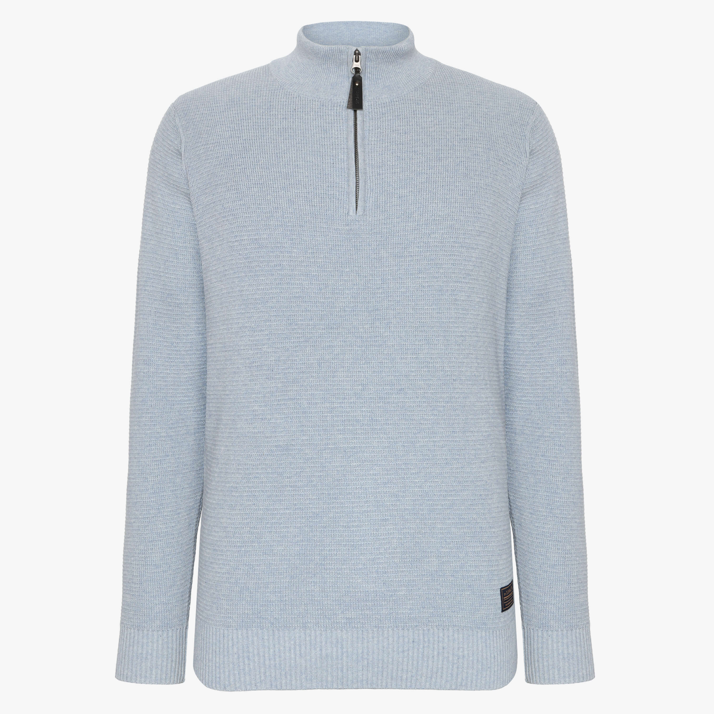 signal-miesten-neulepusero-cooper-half-zip-structure-sininen-kuosi-1