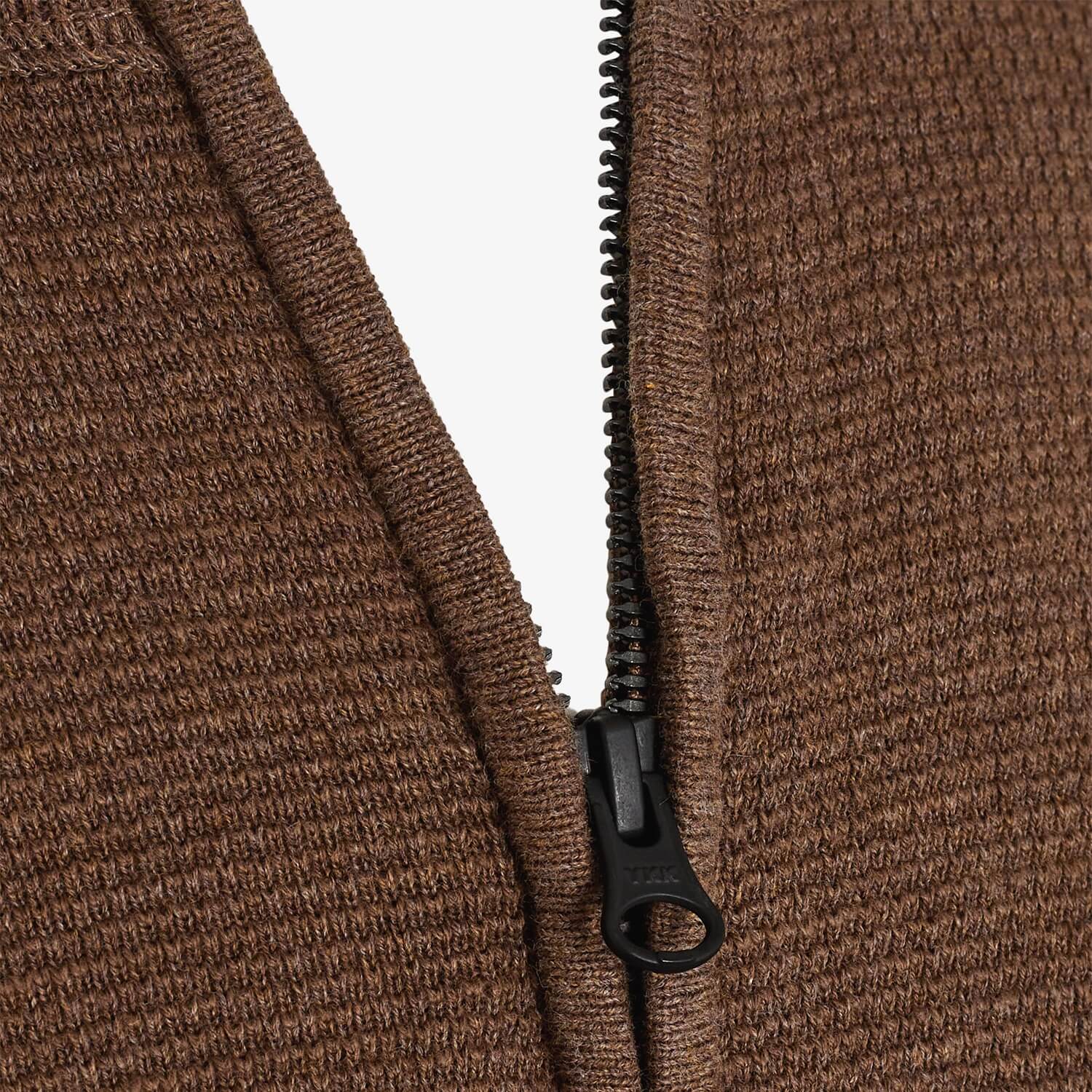 signal-miesten-neuletakki-virgil-structure-zip-cardigan-keskiruskea-3