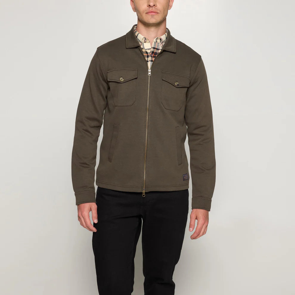 signal-miesten-paita-bertle-zip-overshirt-armeijanvihrea-1