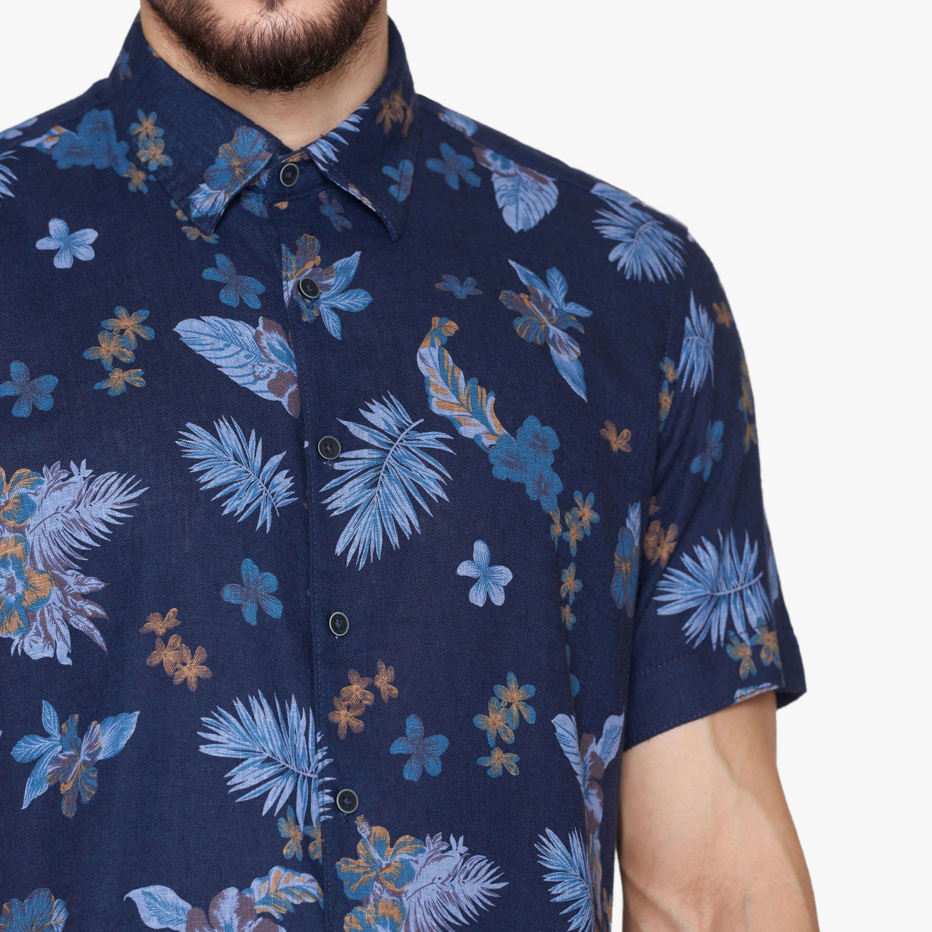 signal-miesten-pikeepaita-tramp-print-cotton-linen-sininen-kuosi-6