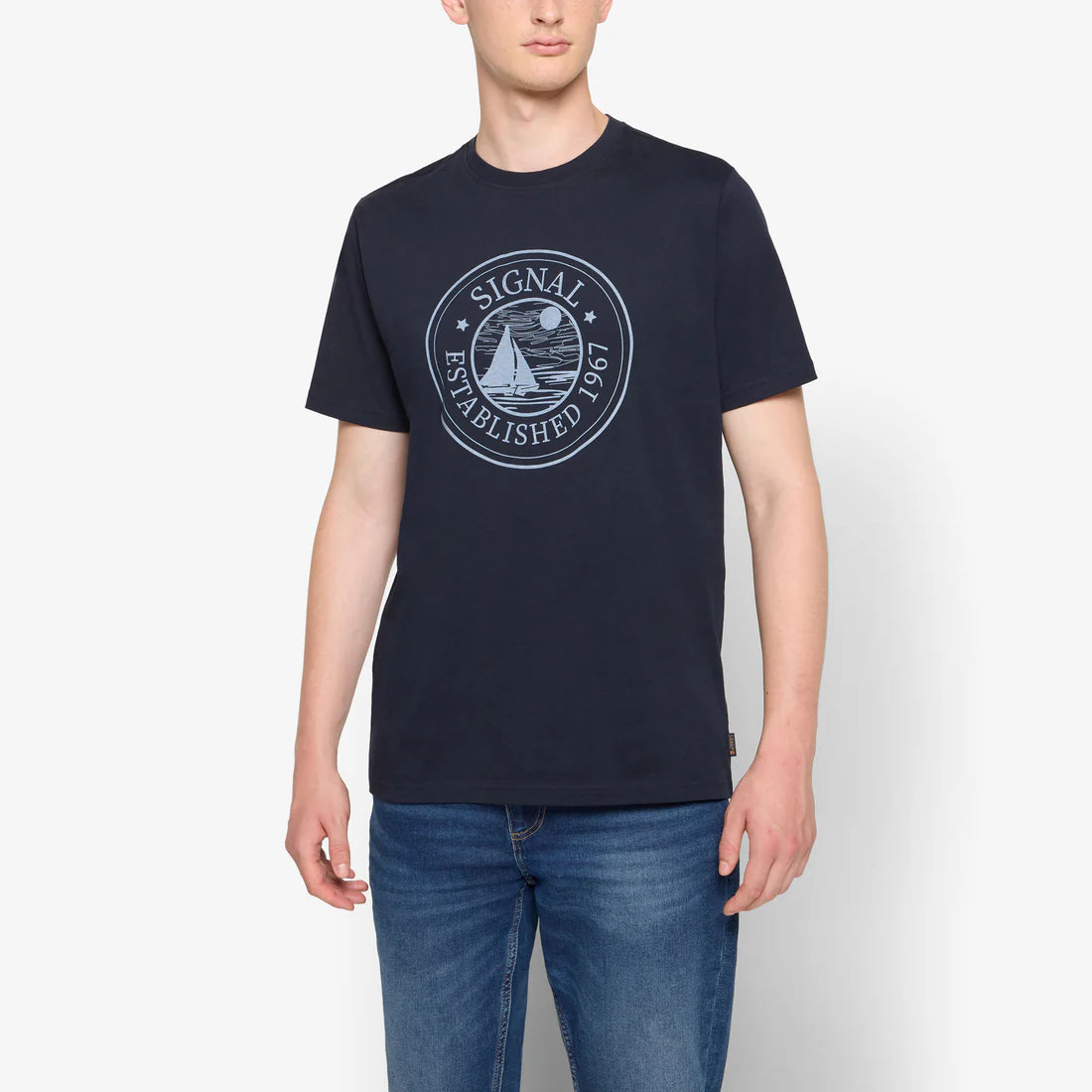 signal-miesten-t-paita-odin-front-print-tummansininen-1