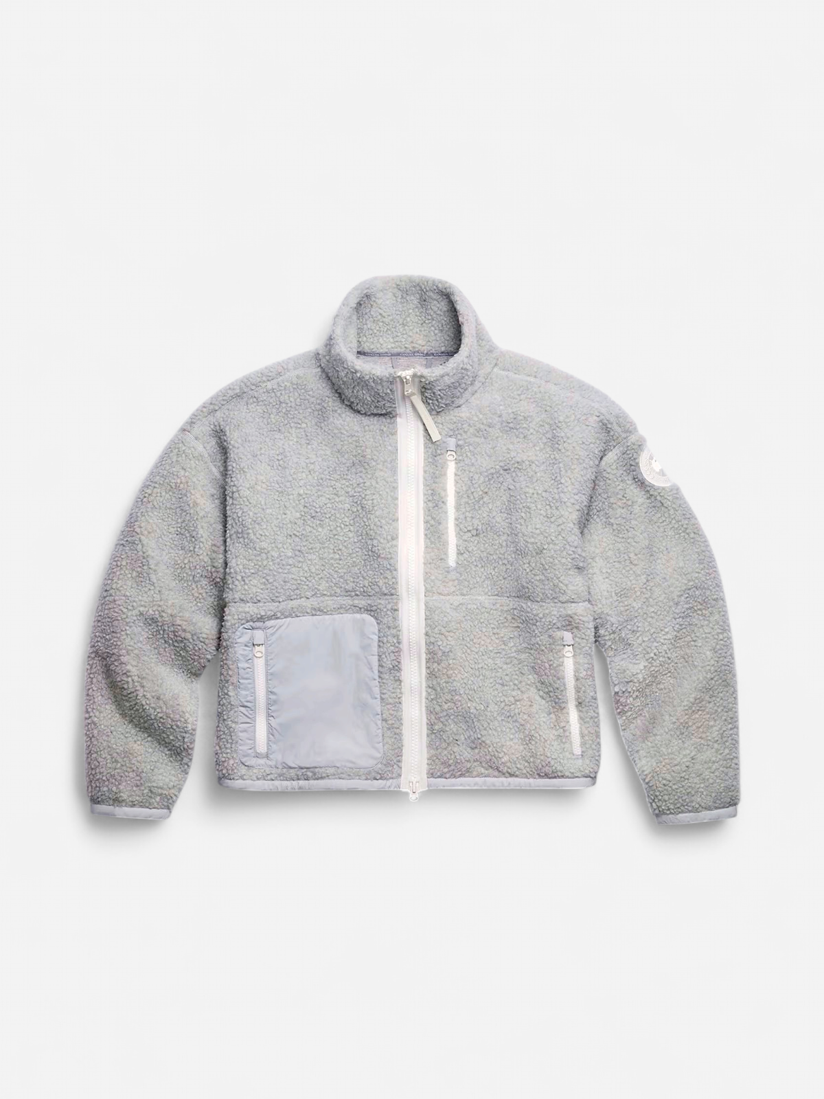 Canada Goose naisten fleecetakki Simcoe Fleece Jacket, vaaleanharmaa - Kekäle.fi