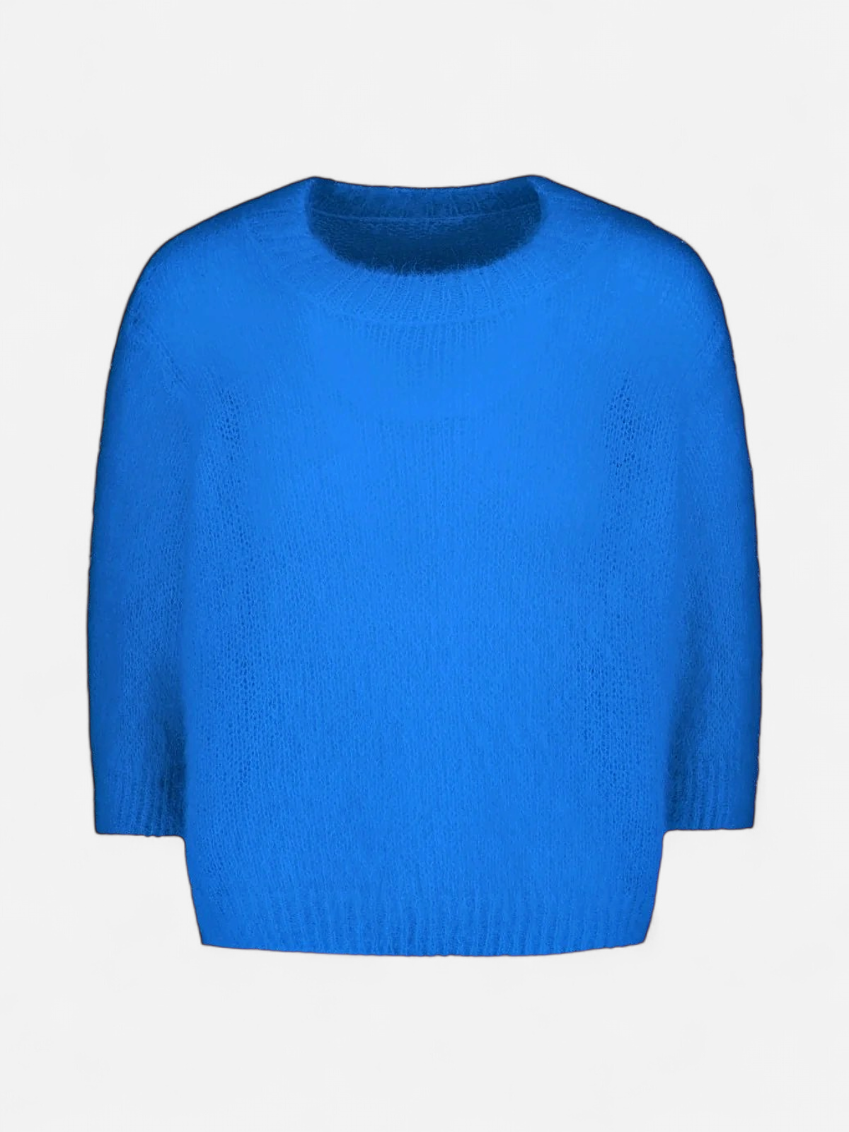 Sinnuu naisten neulepusero Bloom Mohairneule SS, sininen - Kekäle.fi