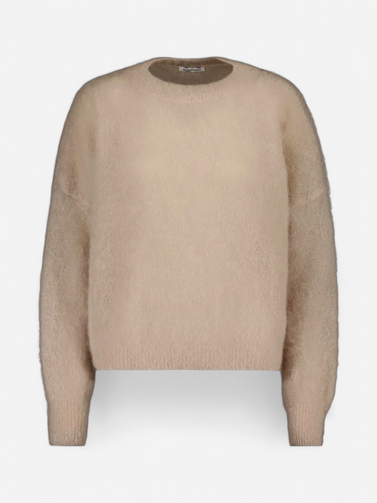 Sinnuu naisten neulepusero Darla Mohairneule, hiekka - Kekäle.fi