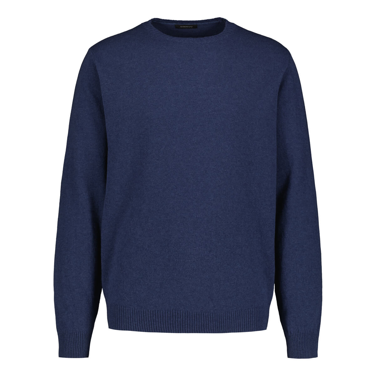 sinnuu-miesten-neule-crew-fine-merino-wool-made-in-italy-indigo-1