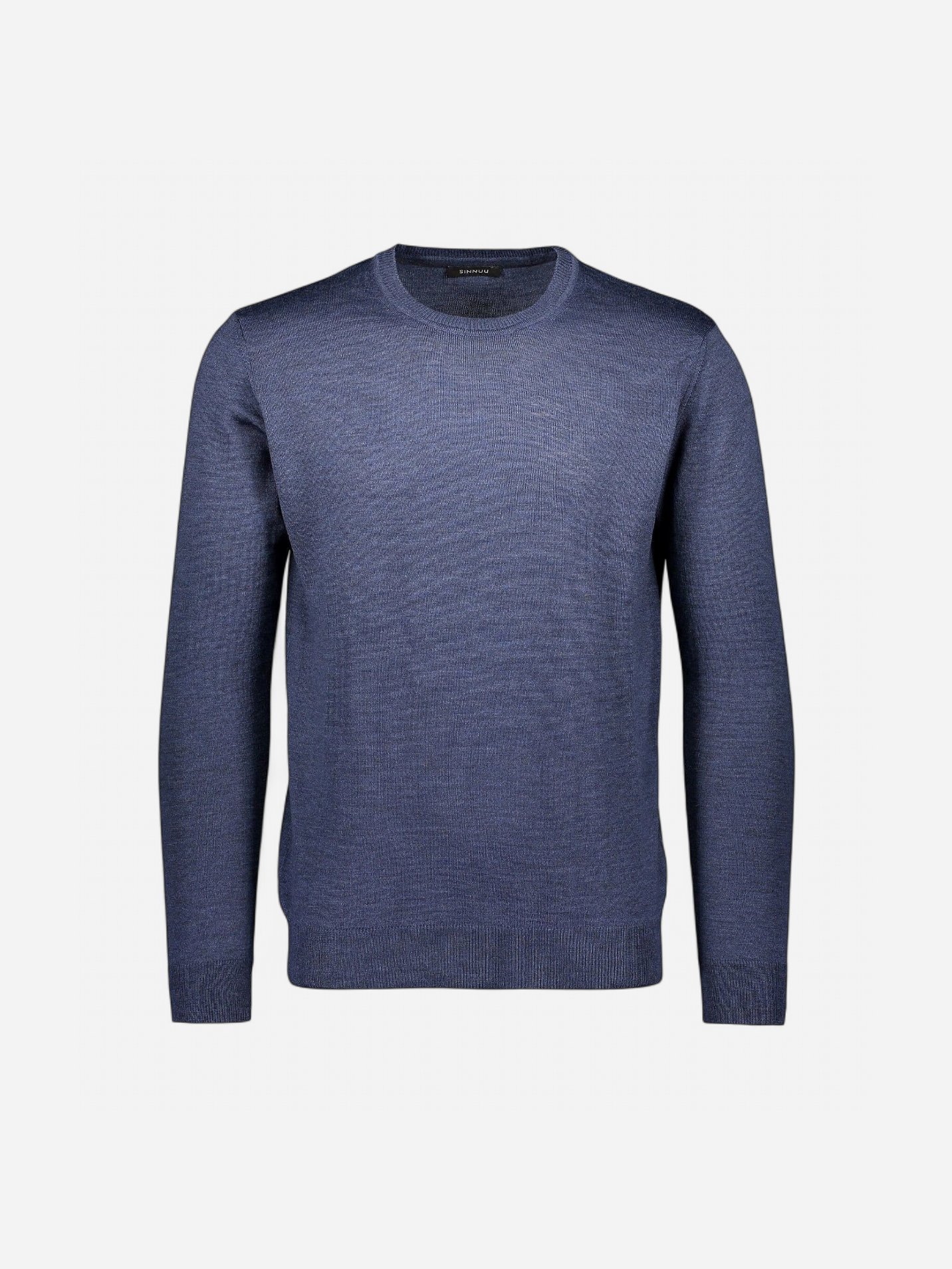 Sinnuu Miesten Neulepaita Merino Crew Indigo - Kekäle.fi