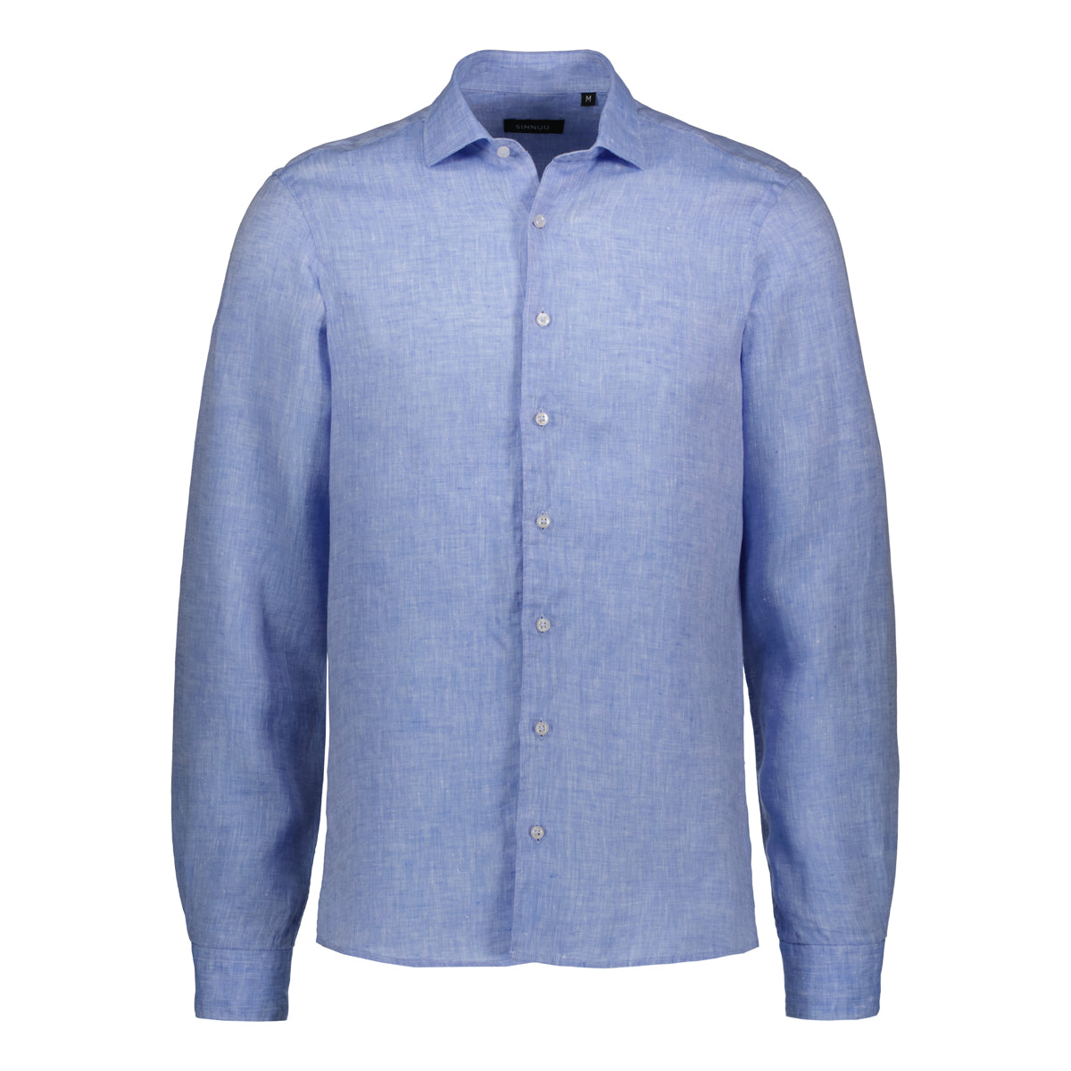 sinnuu-miesten-pellavapaita-sinnuu-100-linen-shirt-keskisininen-1