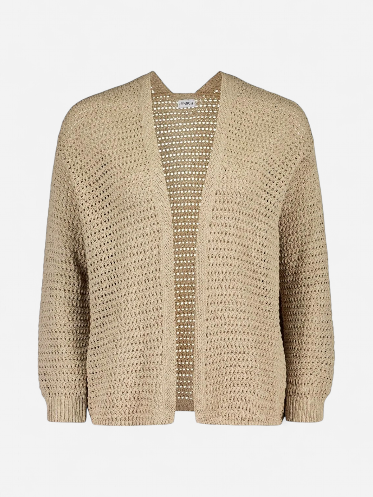 Sinnuu Naisten Neuletakki, Loren Neuletakki Vaalea Beige - Kekäle.fi