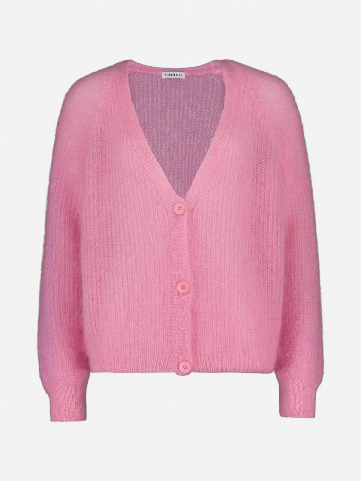 Sinnuu naisten neuletakki, SINNUU CANDY MOHAIR NEULETAKKI Pinkki - Kekäle.fi
