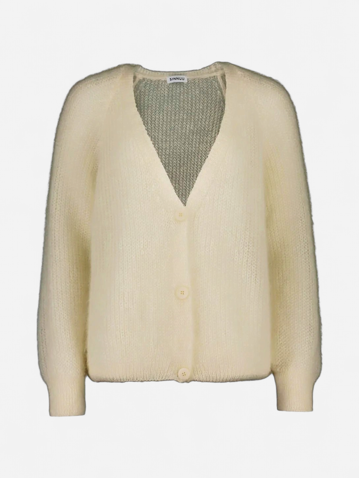 Sinnuu naisten neuletakki, SINNUU CANDY MOHAIR NEULETAKKI Valkoinen - Kekäle.fi