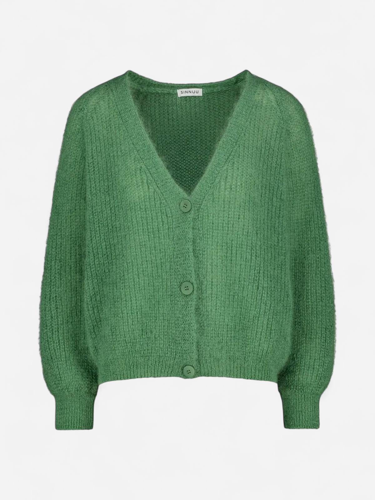 Sinnuu naisten neuletakki, SINNUU CANDY MOHAIR NEULETAKKI Vihreä - Kekäle.fi