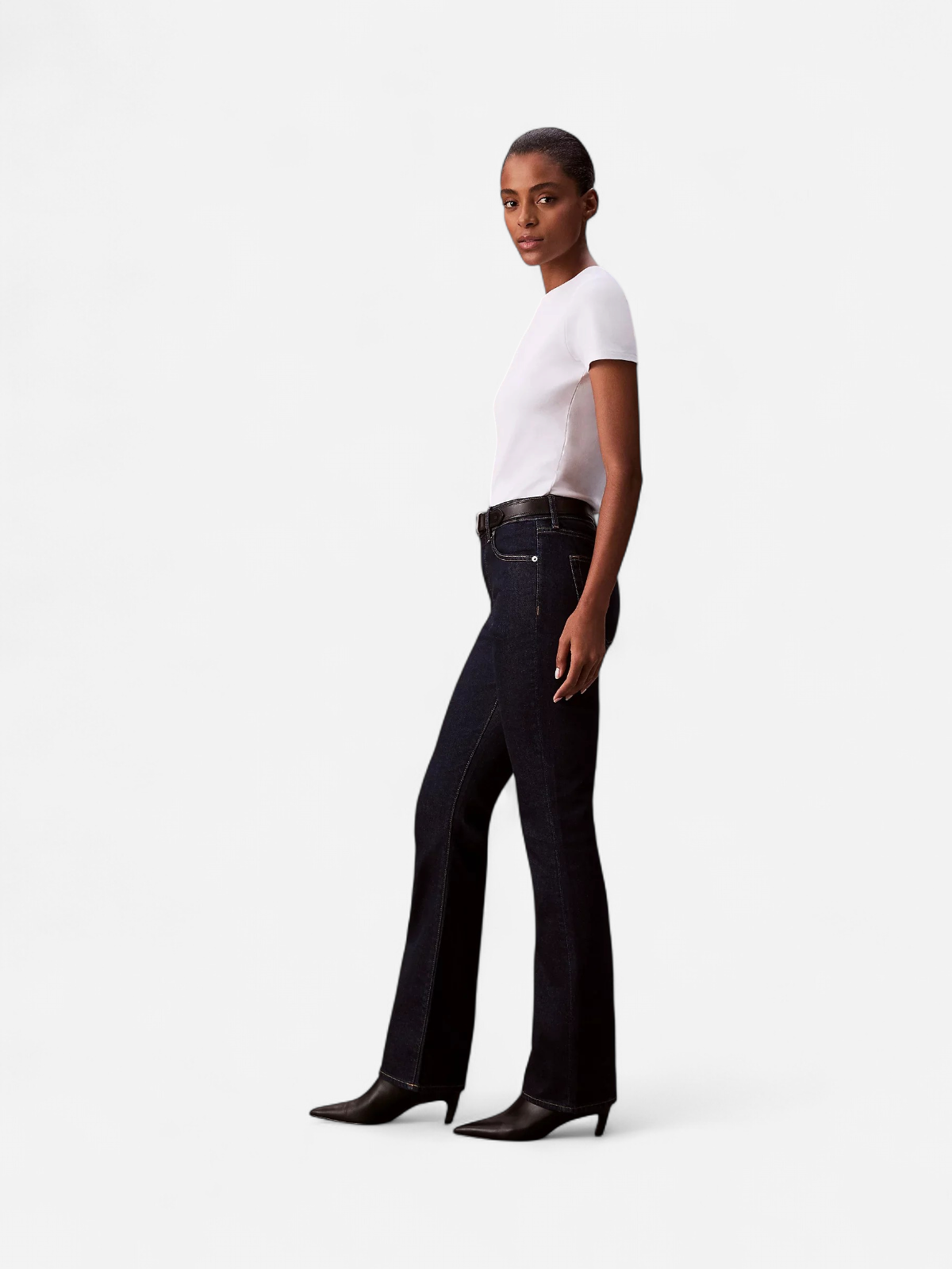 Calvin Klein Jeans naisten farkut SKINNY BOOT CK CLASSIC RINSE, tummansininen - Kekäle.fi