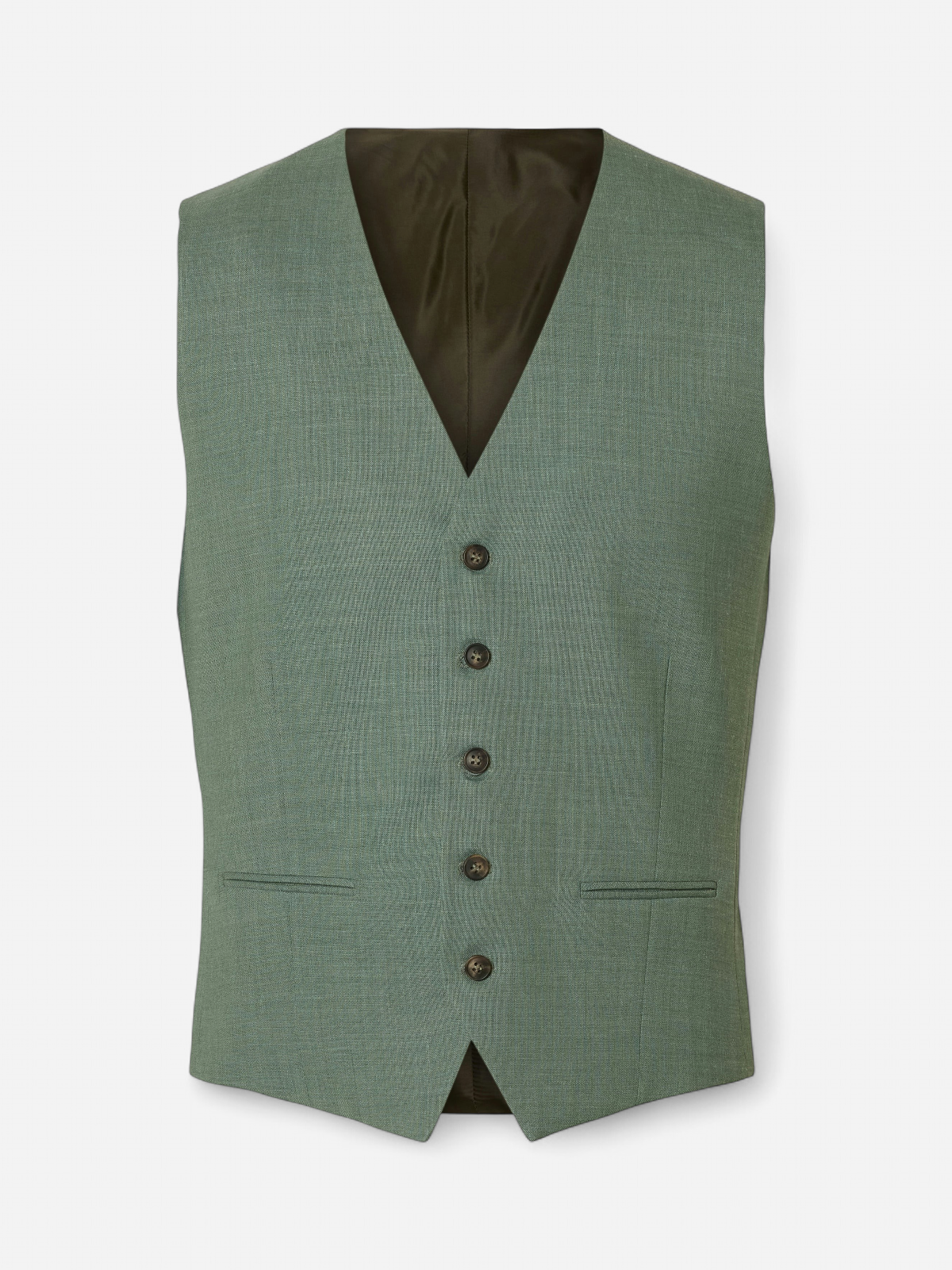 SLIM OASIS VEST Light Green Melange - Kekäle.fi