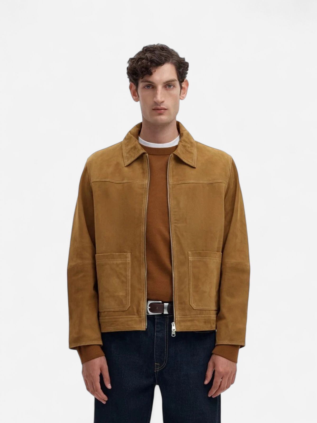 SLMCARSON SUEDE JACKET Monks Robe - Kekäle.fi