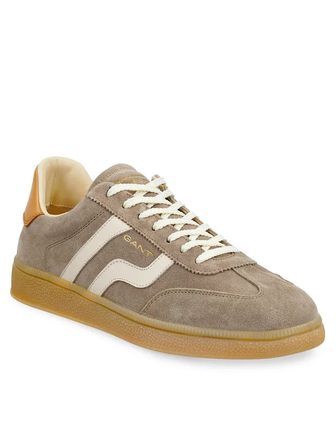 Gant miesten tennarit Cuzmo Suede Sneaker, ruskeanharmaa