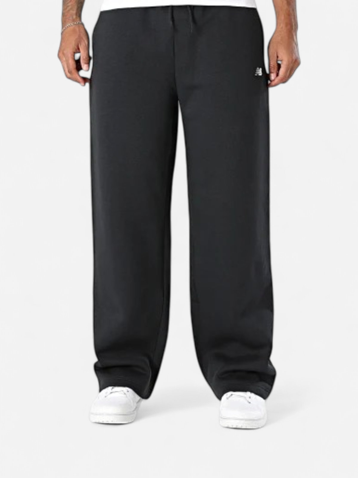 SPORT ESSENTIALS FLEECE PANT MUSTA - Kekäle.fi
