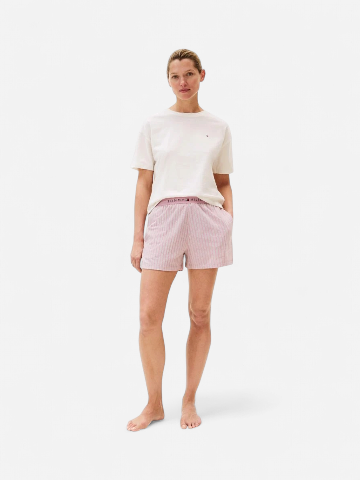 Tommy Hilfiger naisten pyjama SS PRT PJ Short Set, monivärinen kuosi - Kekäle.fi