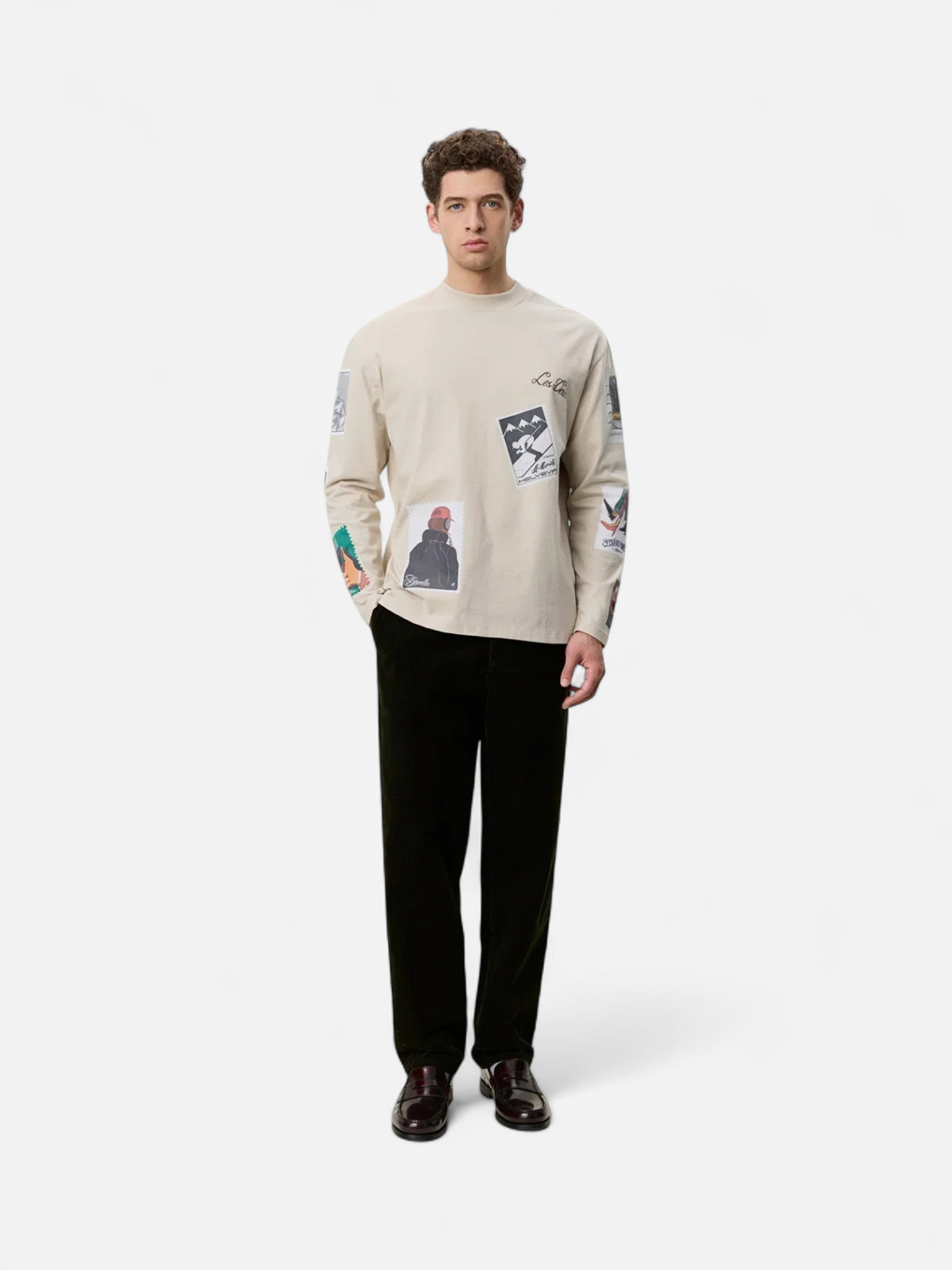 STAMP LS T-SHIRT HIEKKA - Kekäle.fi