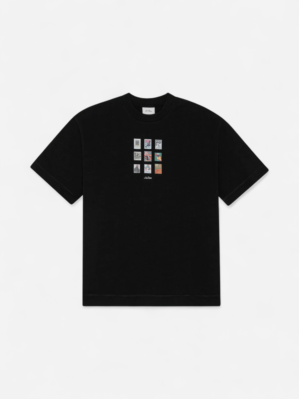 STAMP T-SHIRT MUSTA - Kekäle.fi