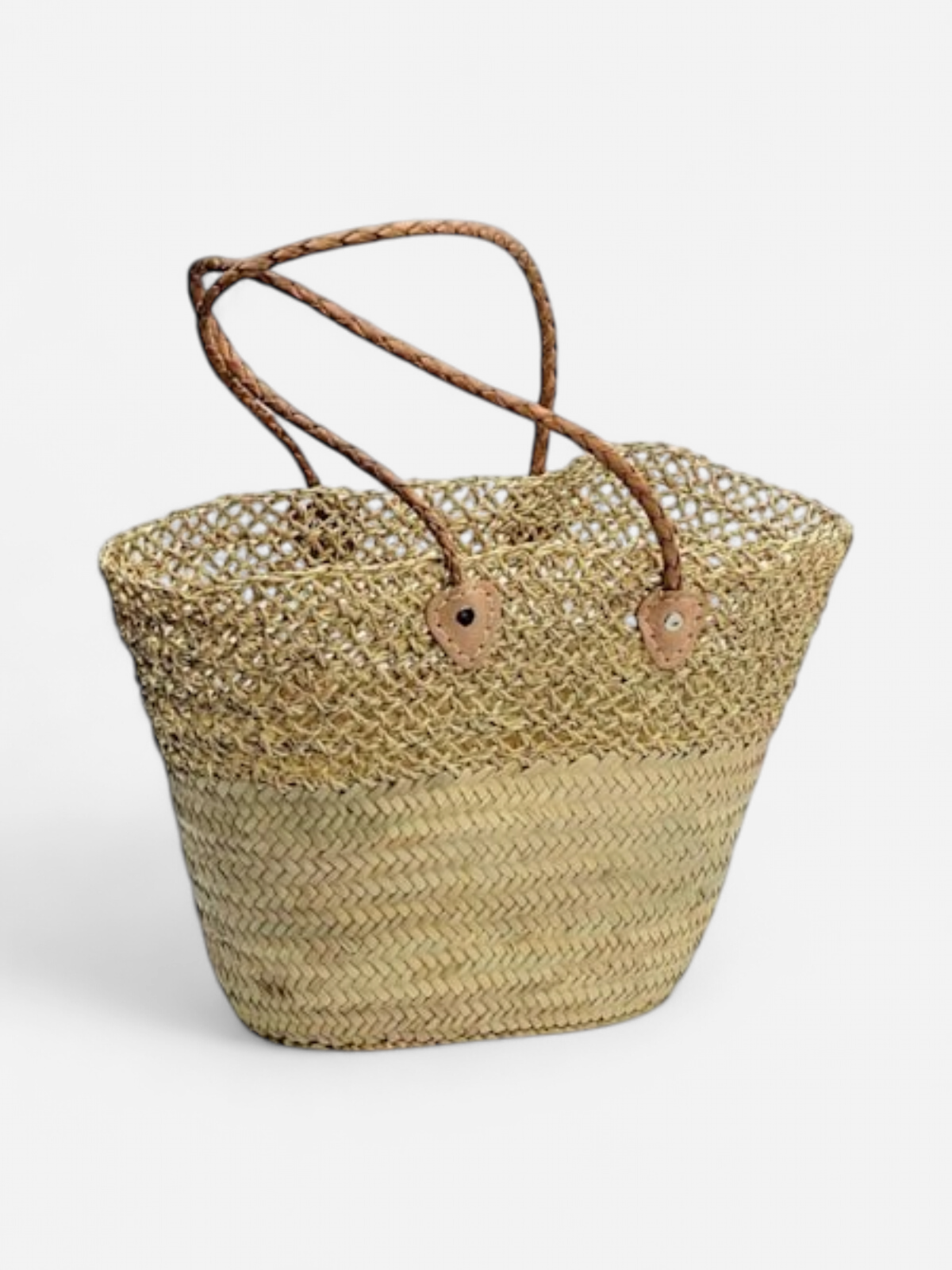 STRAW BAG FANCY BEIGE - Kekäle.fi