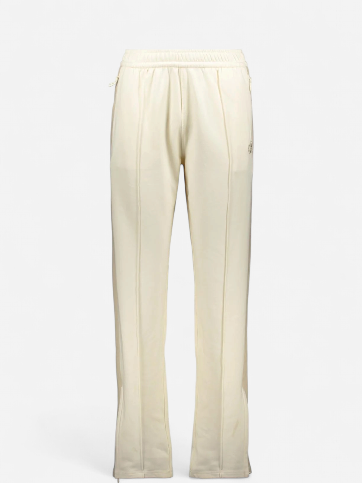 Calvin Klein Jeans naisten housut Stretch Terry Track Pant, luonnonvalkoinen - Kekäle.fi