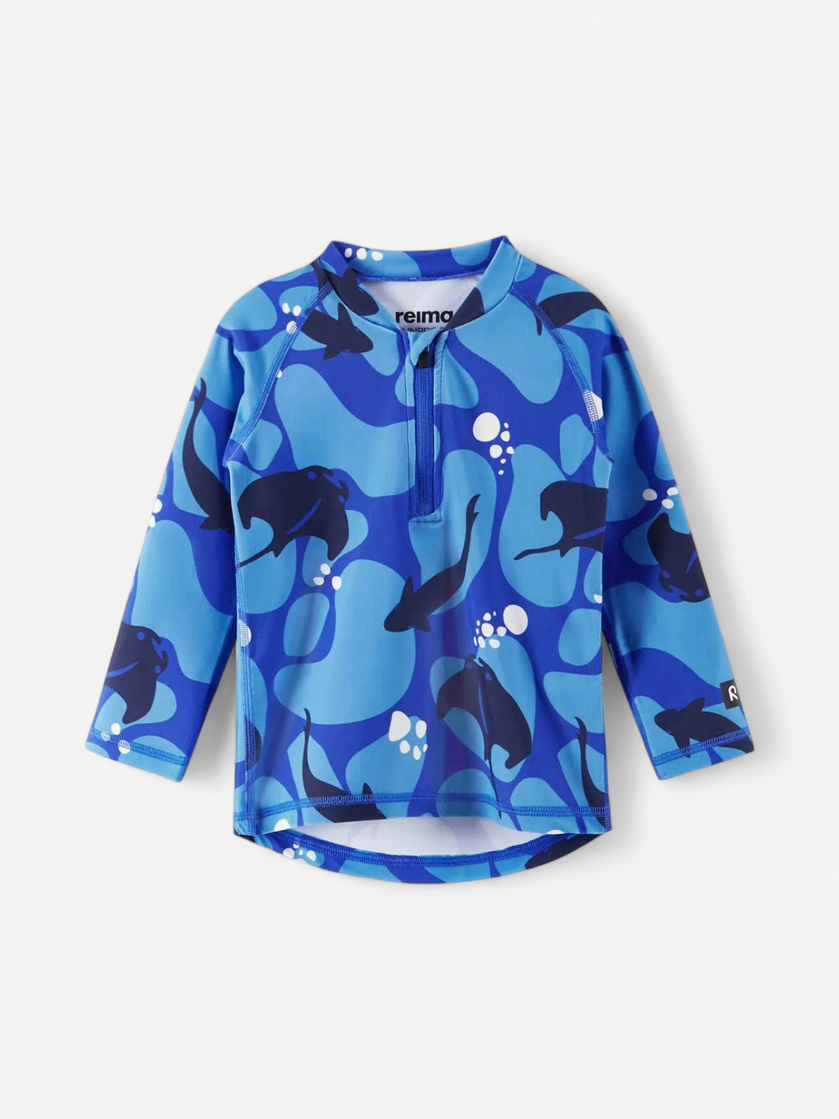 Reima pitkähihainen uimapaita Sunproof Shirt Tuvalu, sininen kuosi - Kekäle.fi