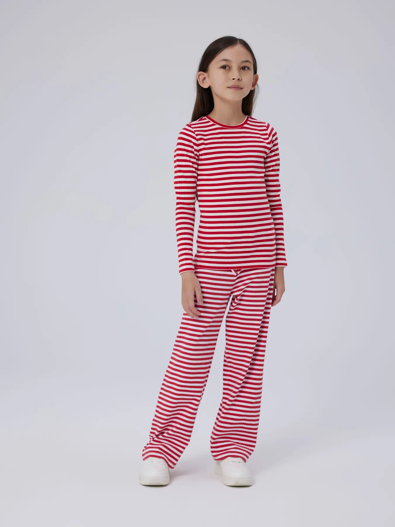 Name It Lasten Housut, NKFSURAJA STRAIGHT PANT NOOS Vaaleanpunainen