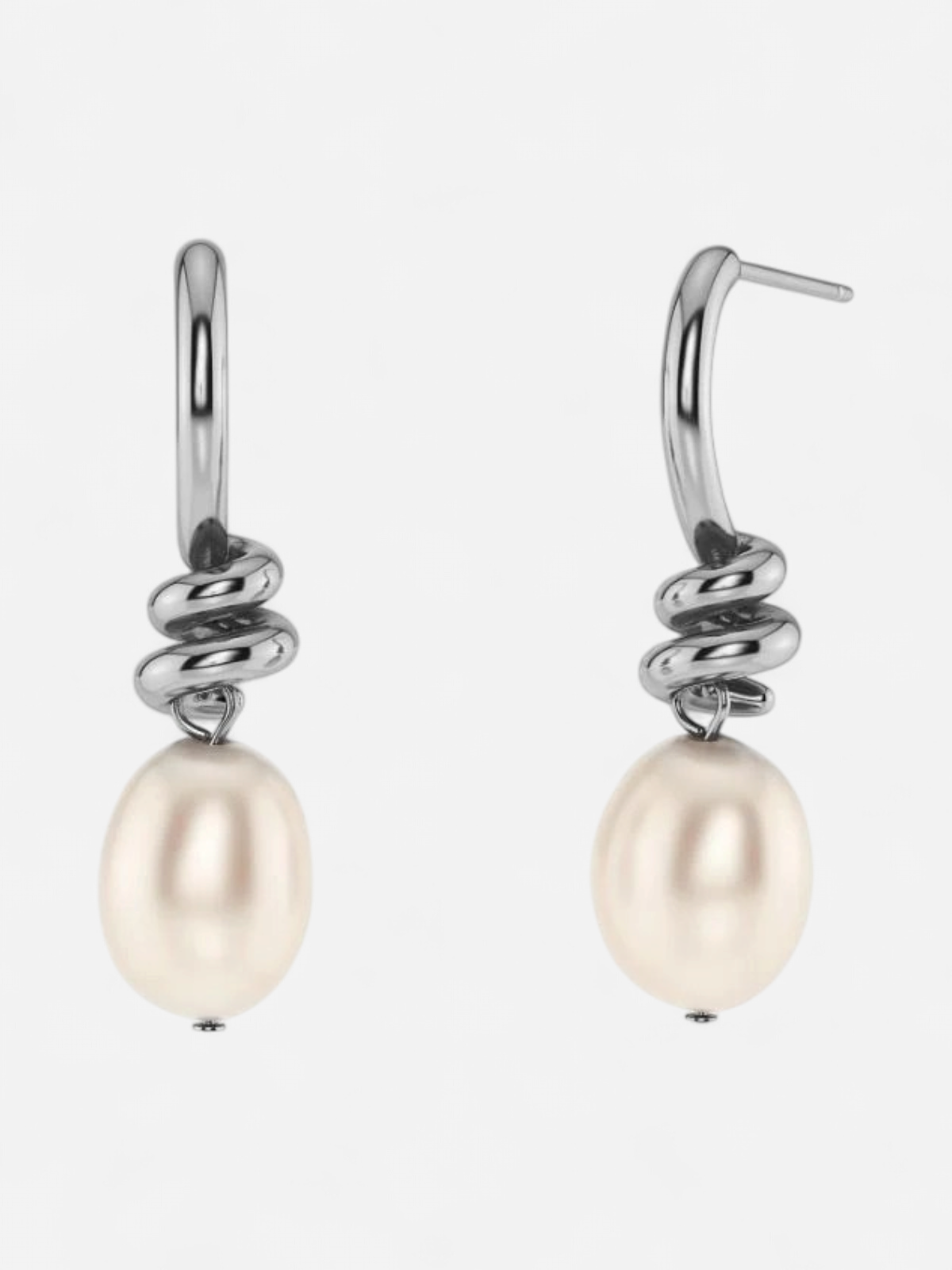 Edblad korvakorut Swivel Earrings Pearl S, Stainless steel - Kekäle.fi