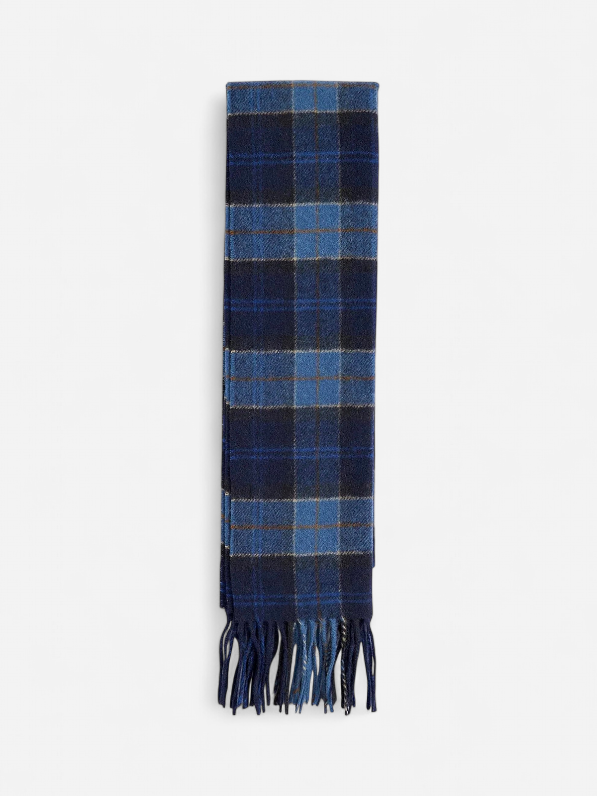 Barbour huivi TARTAN LAMBSWOOL NOS SCARF, sininen ruutu - Kekäle.fi
