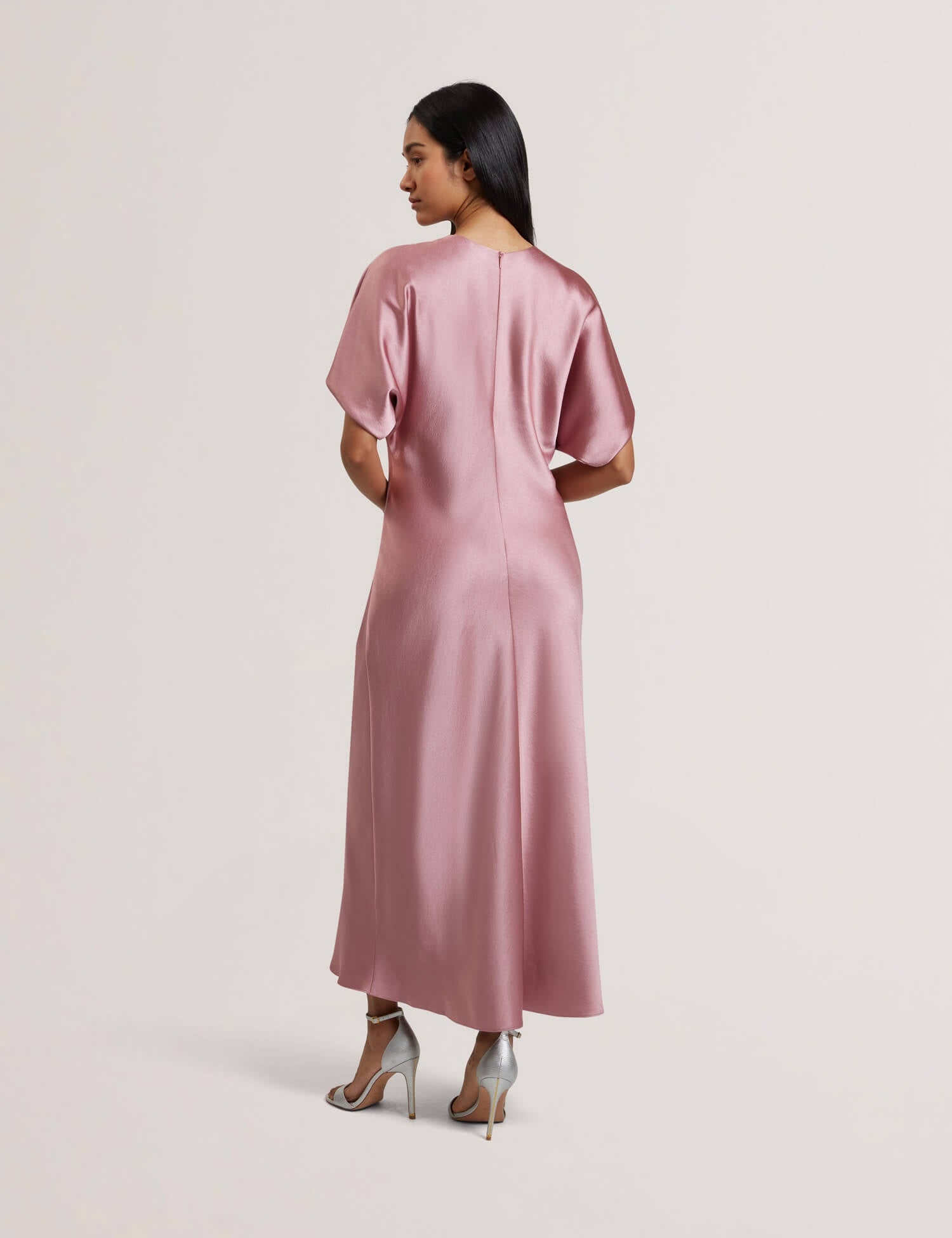 ted-baker-naisten-mekko-fianaa-slouch-sleeve-waisted-column-dres-vaaleanpunainen-2