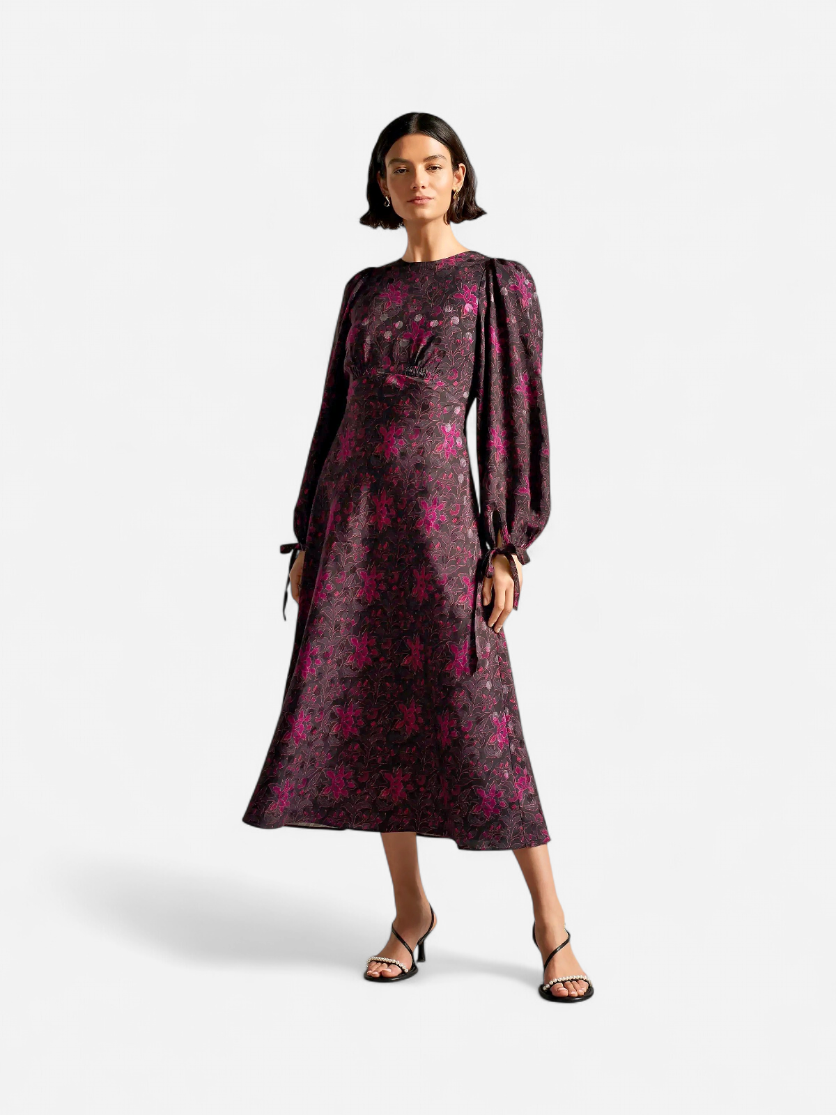 Ted Baker Naisten Midimekko, MERLISA DRESS Punainen Kuosi - Kekäle.fi