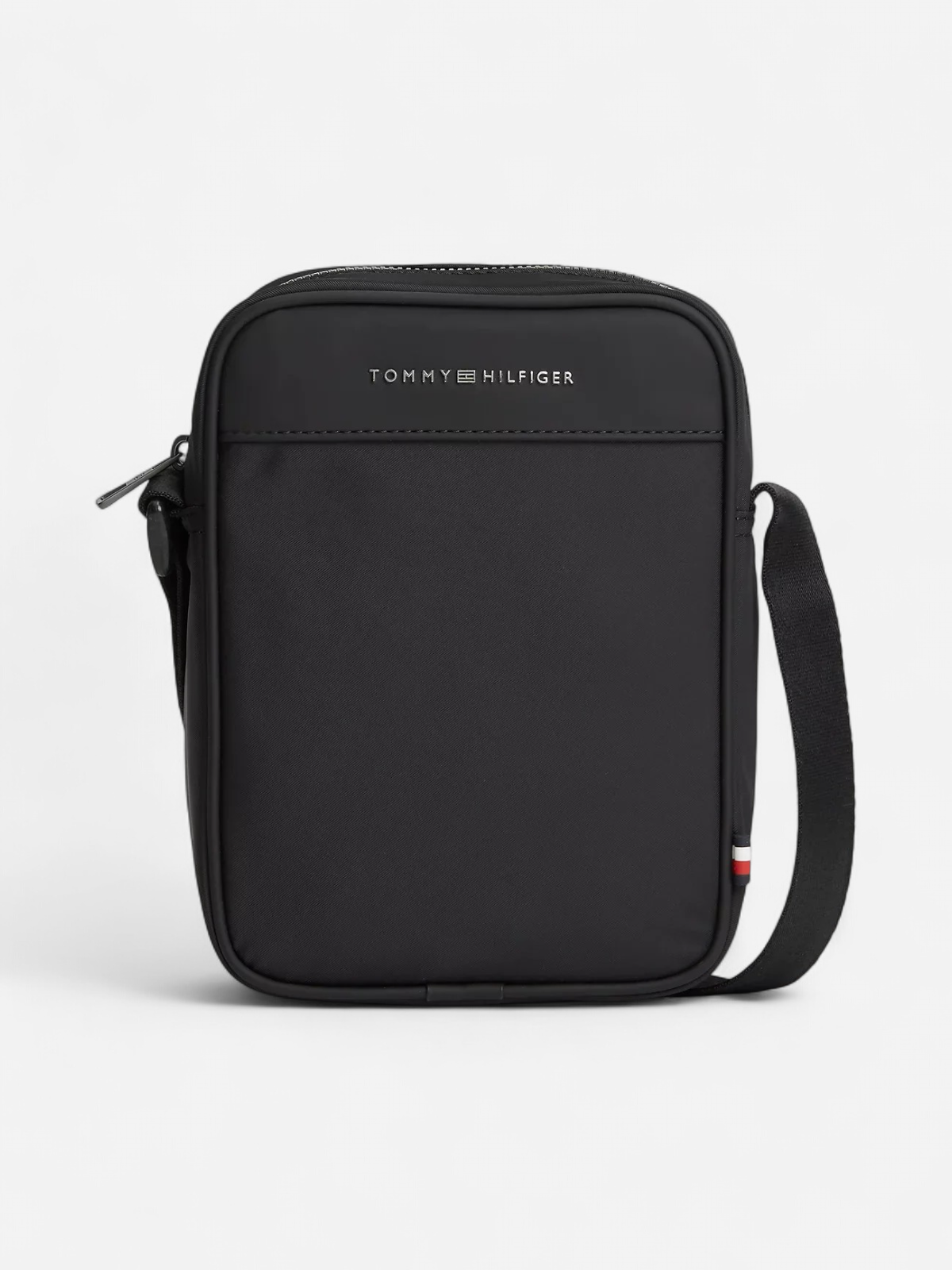 Tommy Hilfiger laukku TH Repreve Mini Reporter, musta - Kekäle.fi